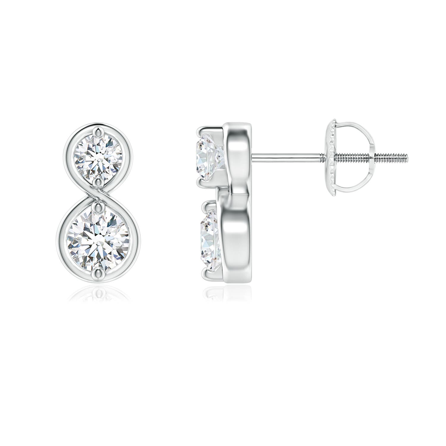 G, VS2 / 0.37 CT / 14 KT White Gold