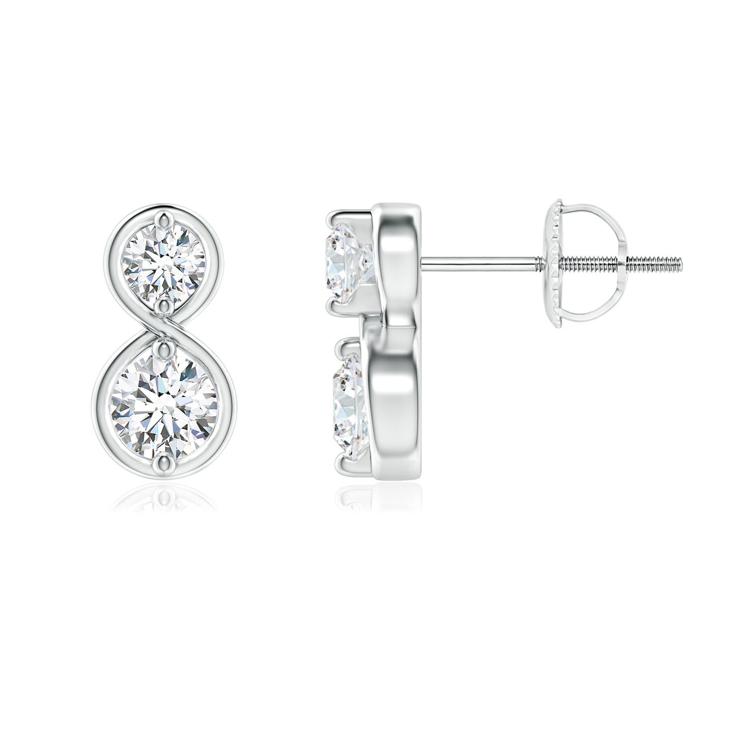 G, VS2 / 0.49 CT / 14 KT White Gold