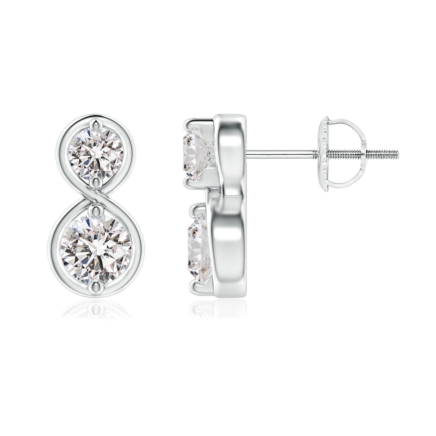 I-J, I1-I2 / 0.75 CT / 14 KT White Gold