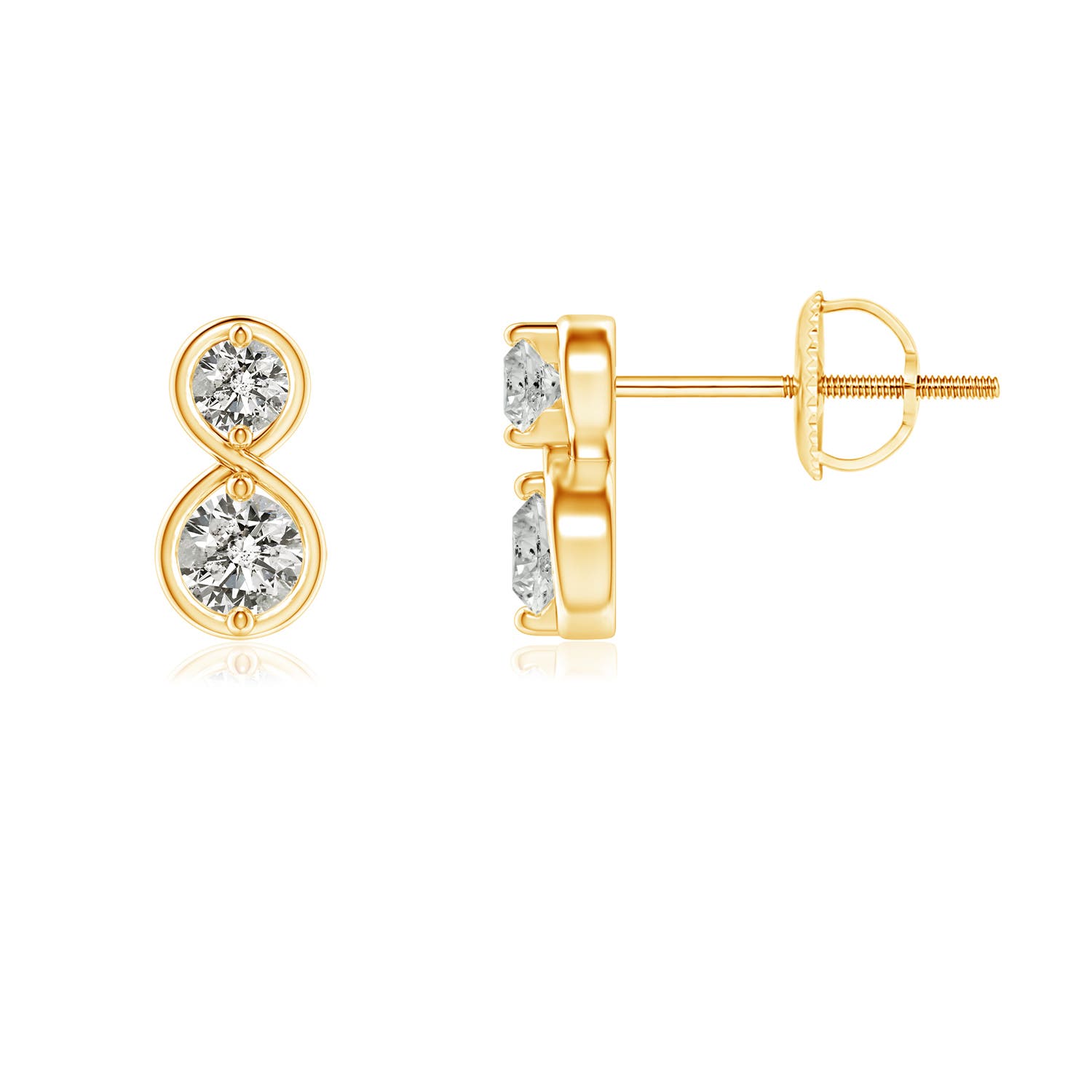 K, I3 / 0.27 CT / 14 KT Yellow Gold