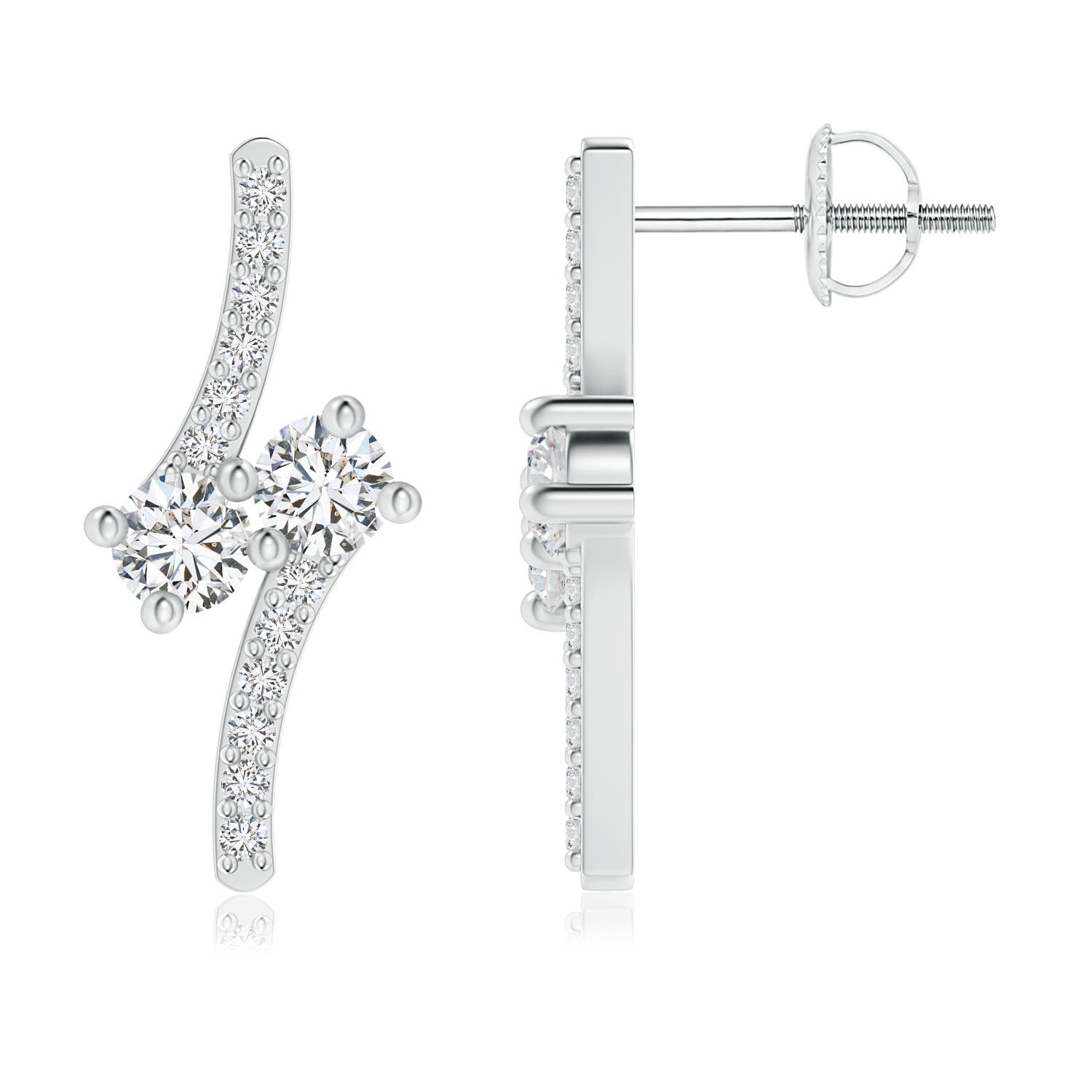 H, SI2 / 0.5 CT / 14 KT White Gold