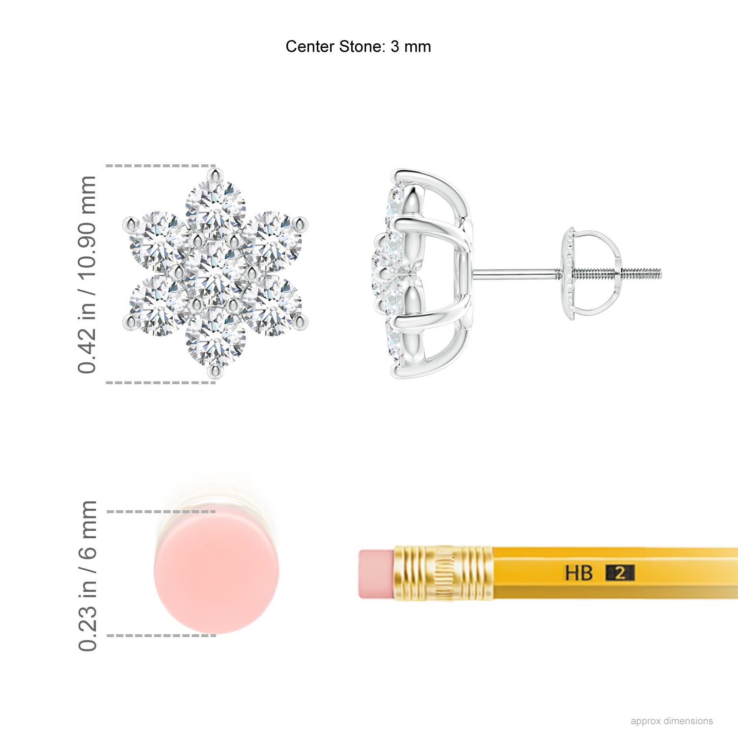 G, VS2 / 1.24 CT / 14 KT White Gold