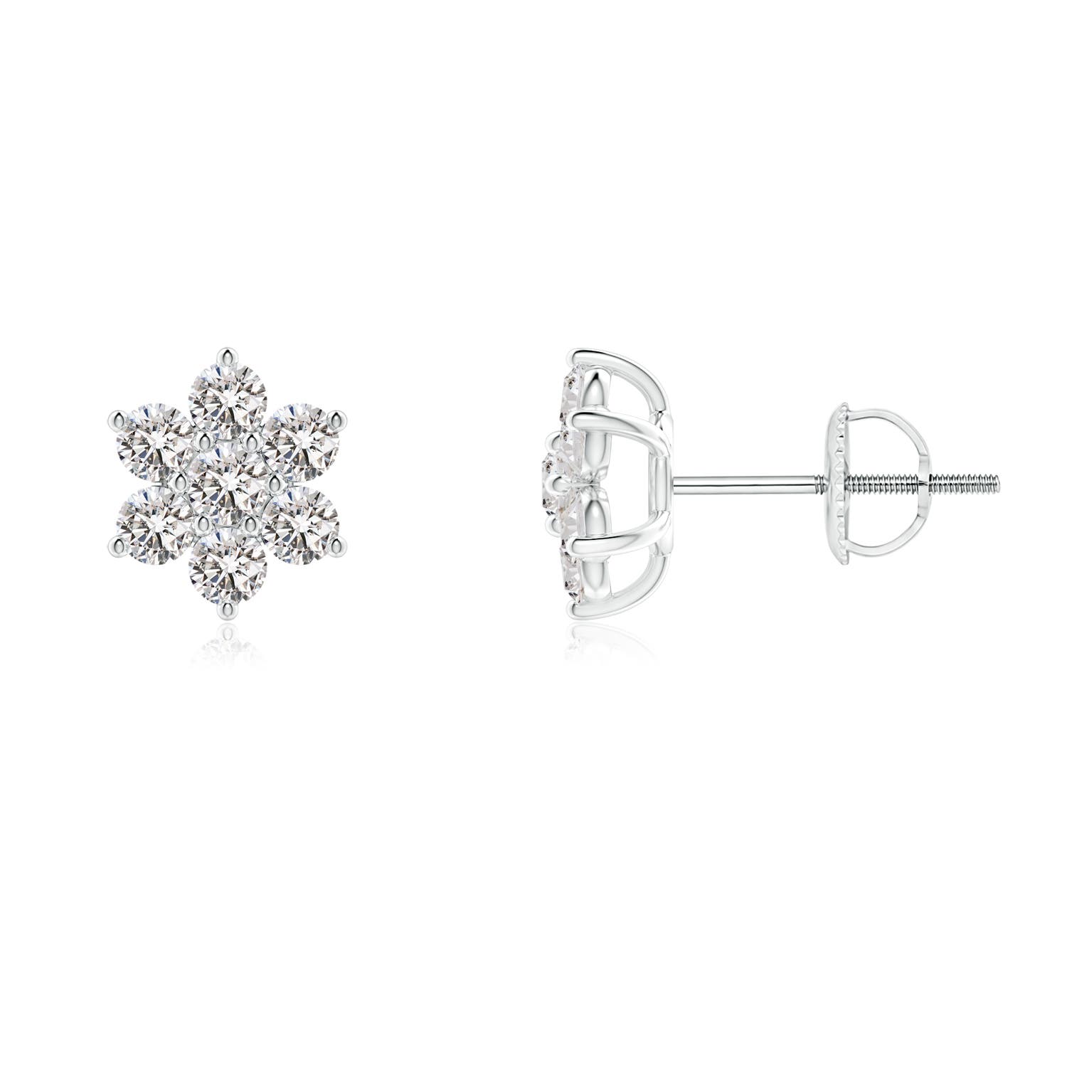 I-J, I1-I2 / 0.51 CT / 14 KT White Gold