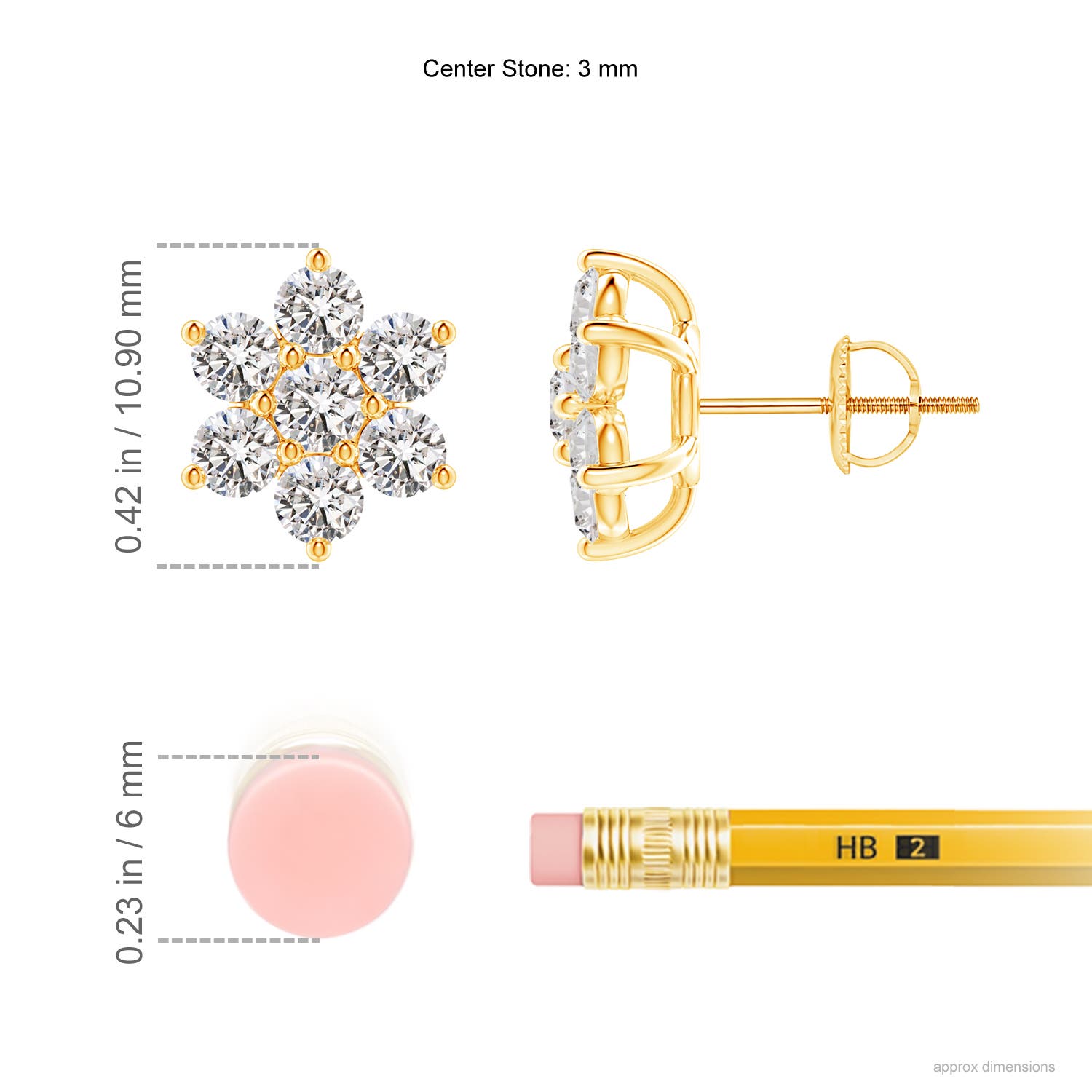 I-J, I1-I2 / 1.24 CT / 14 KT Yellow Gold