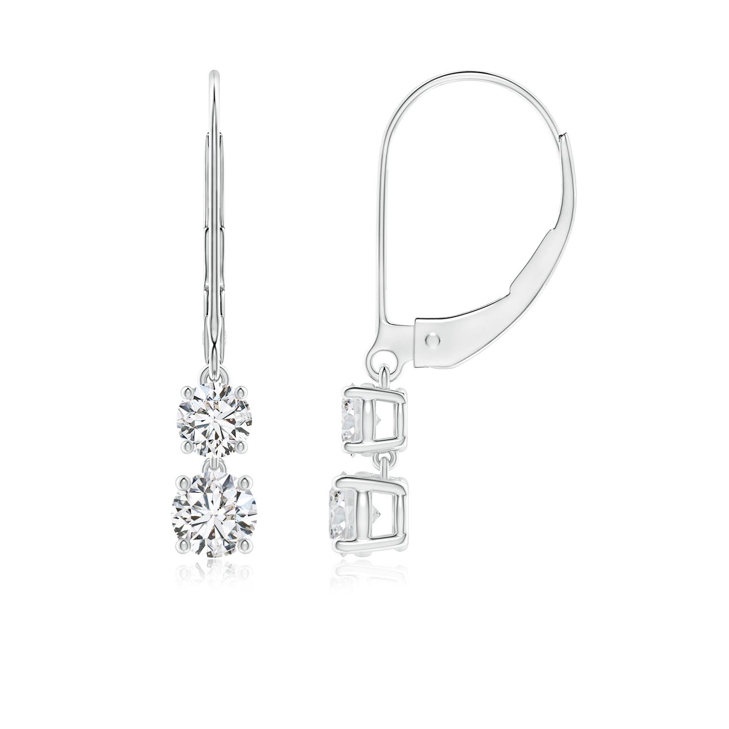 H, SI2 / 0.78 CT / 14 KT White Gold