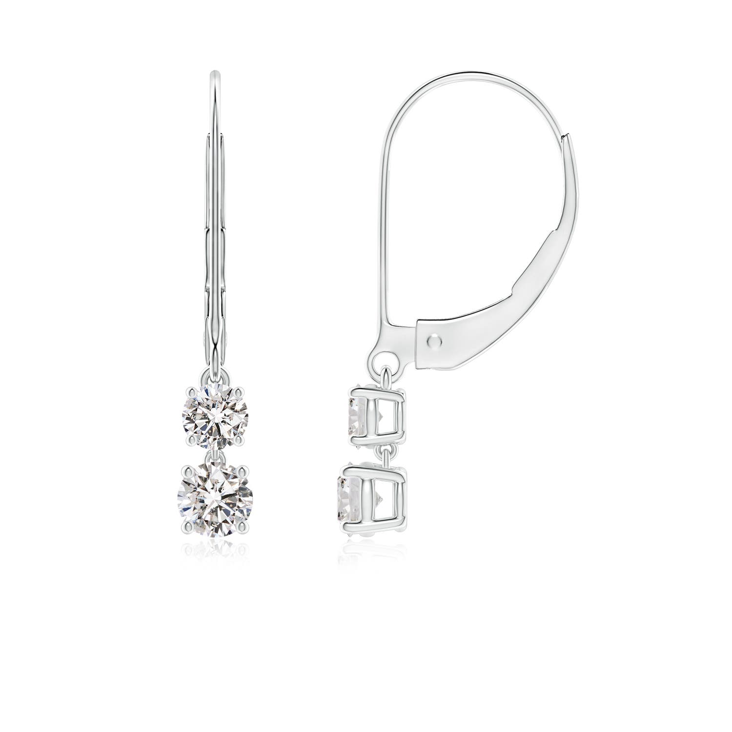 I-J, I1-I2 / 0.53 CT / 14 KT White Gold