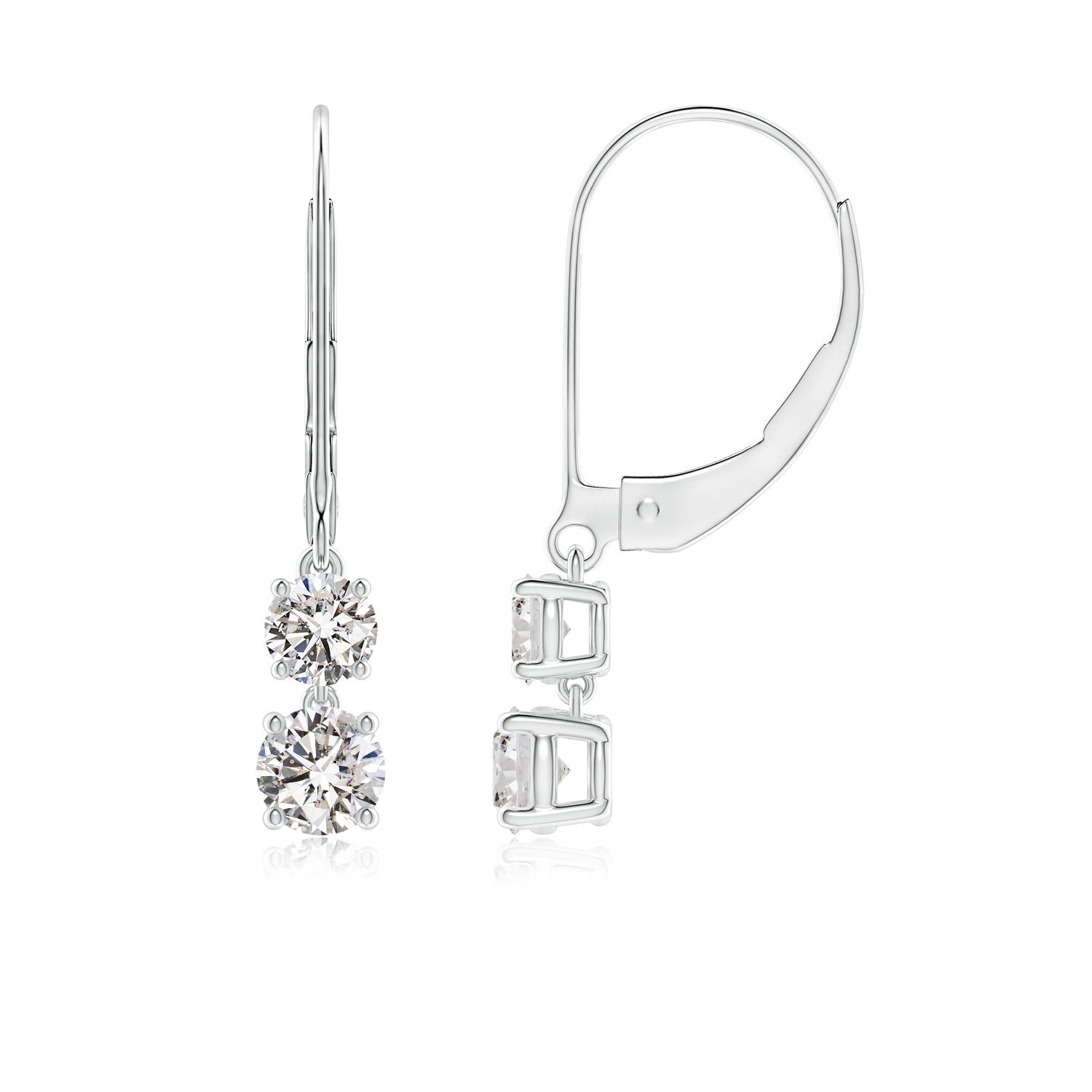 I-J, I1-I2 / 0.78 CT / 14 KT White Gold