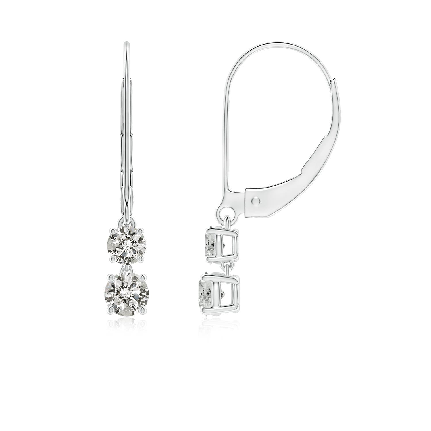 K, I3 / 0.53 CT / 14 KT White Gold