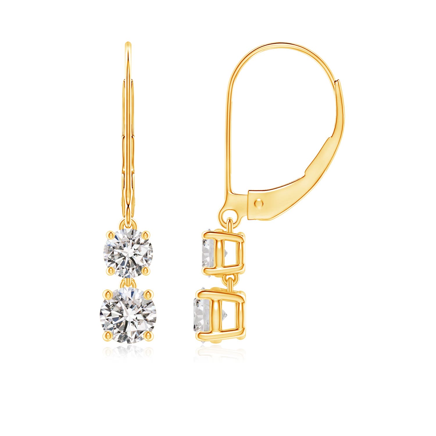 I-J, I1-I2 / 1.01 CT / 14 KT Yellow Gold