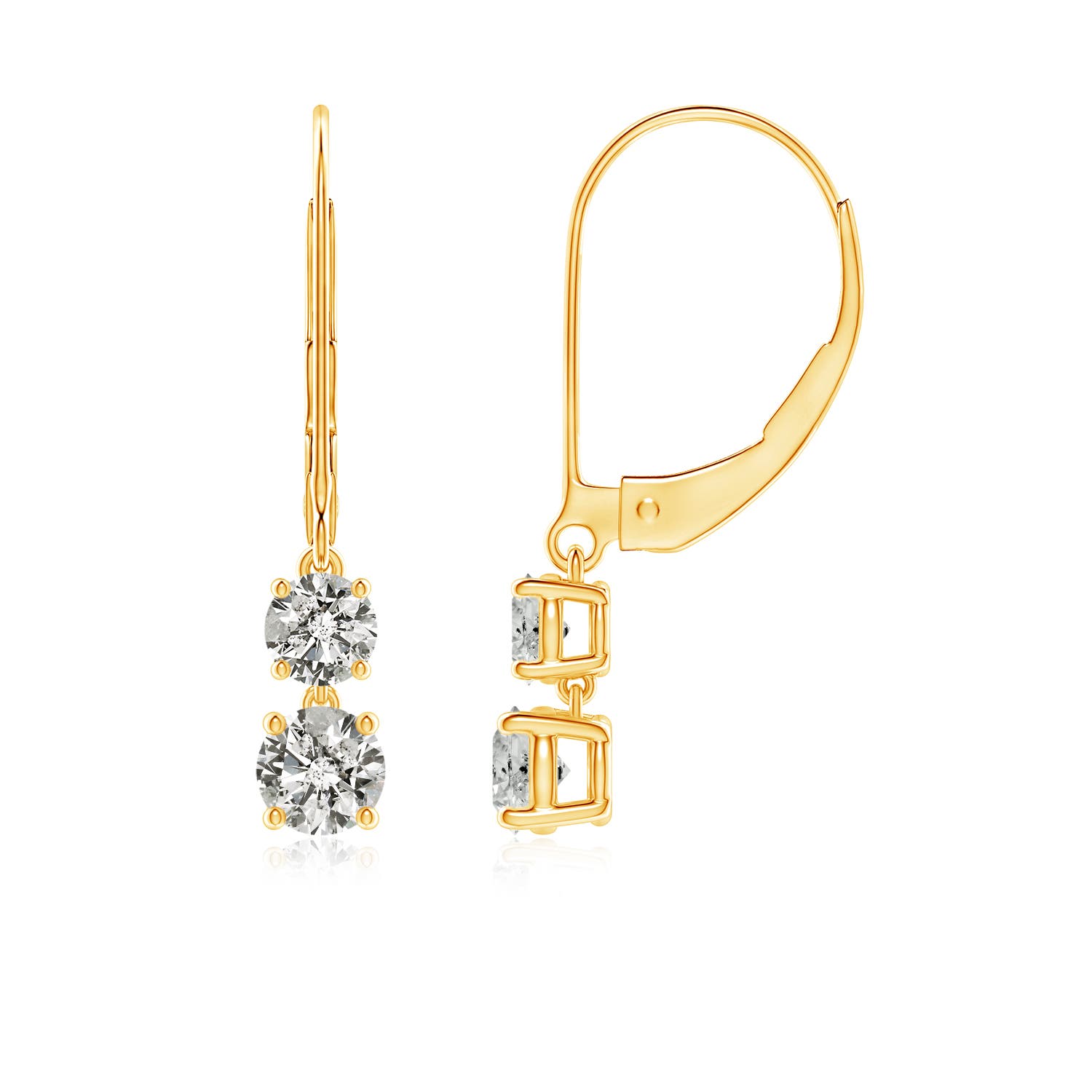 K, I3 / 0.78 CT / 14 KT Yellow Gold