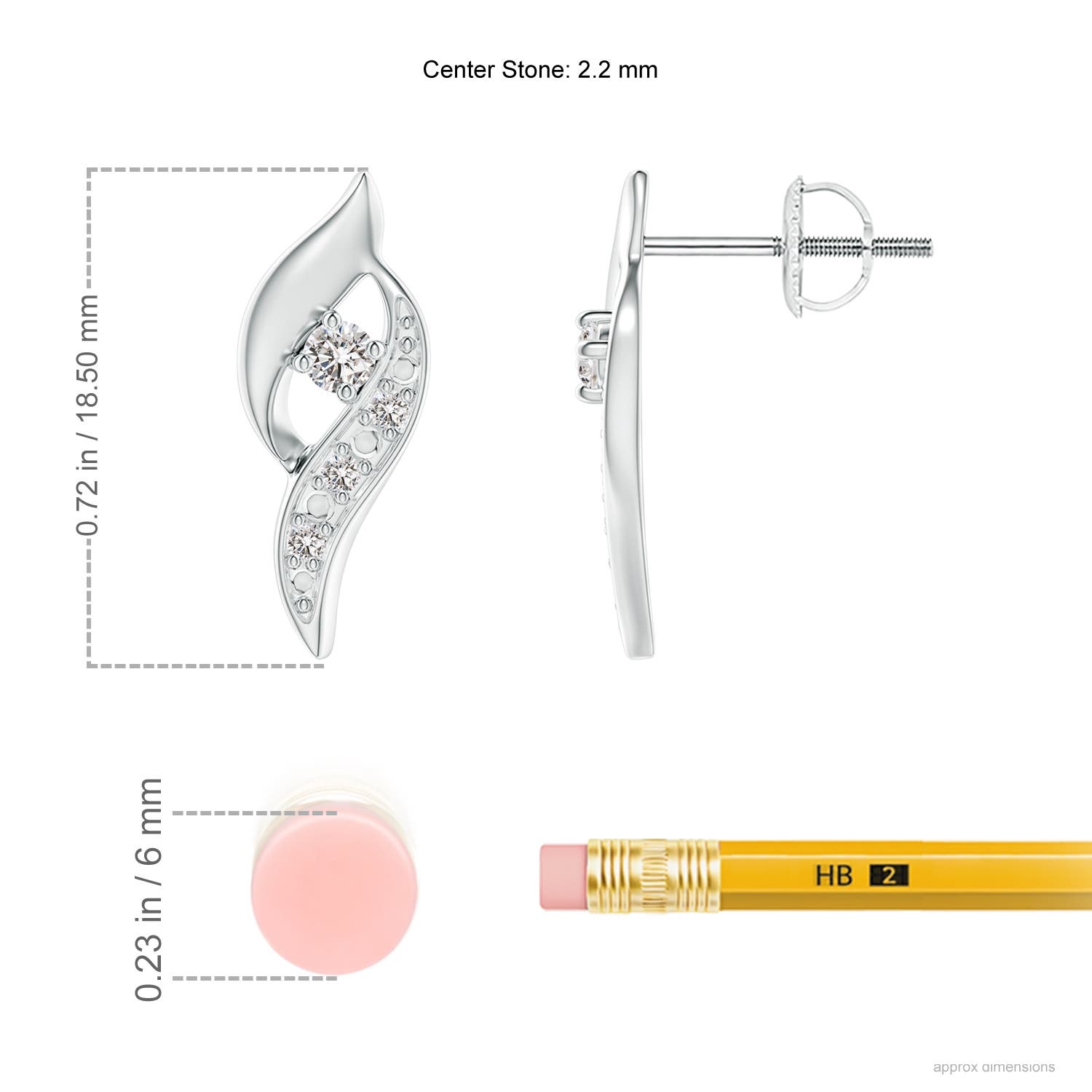 I-J, I1-I2 / 0.12 CT / 14 KT White Gold