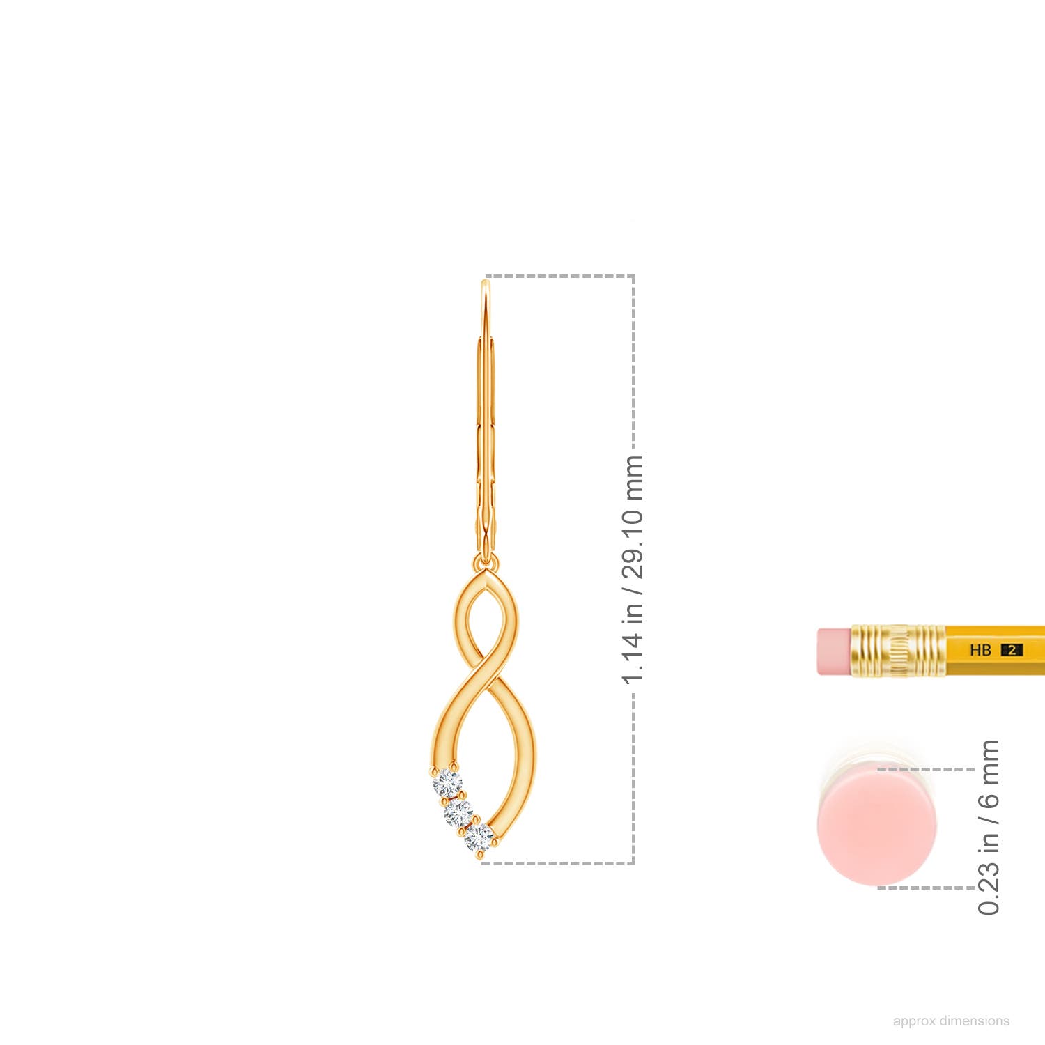 G, VS2 / 0.07 CT / 14 KT Yellow Gold