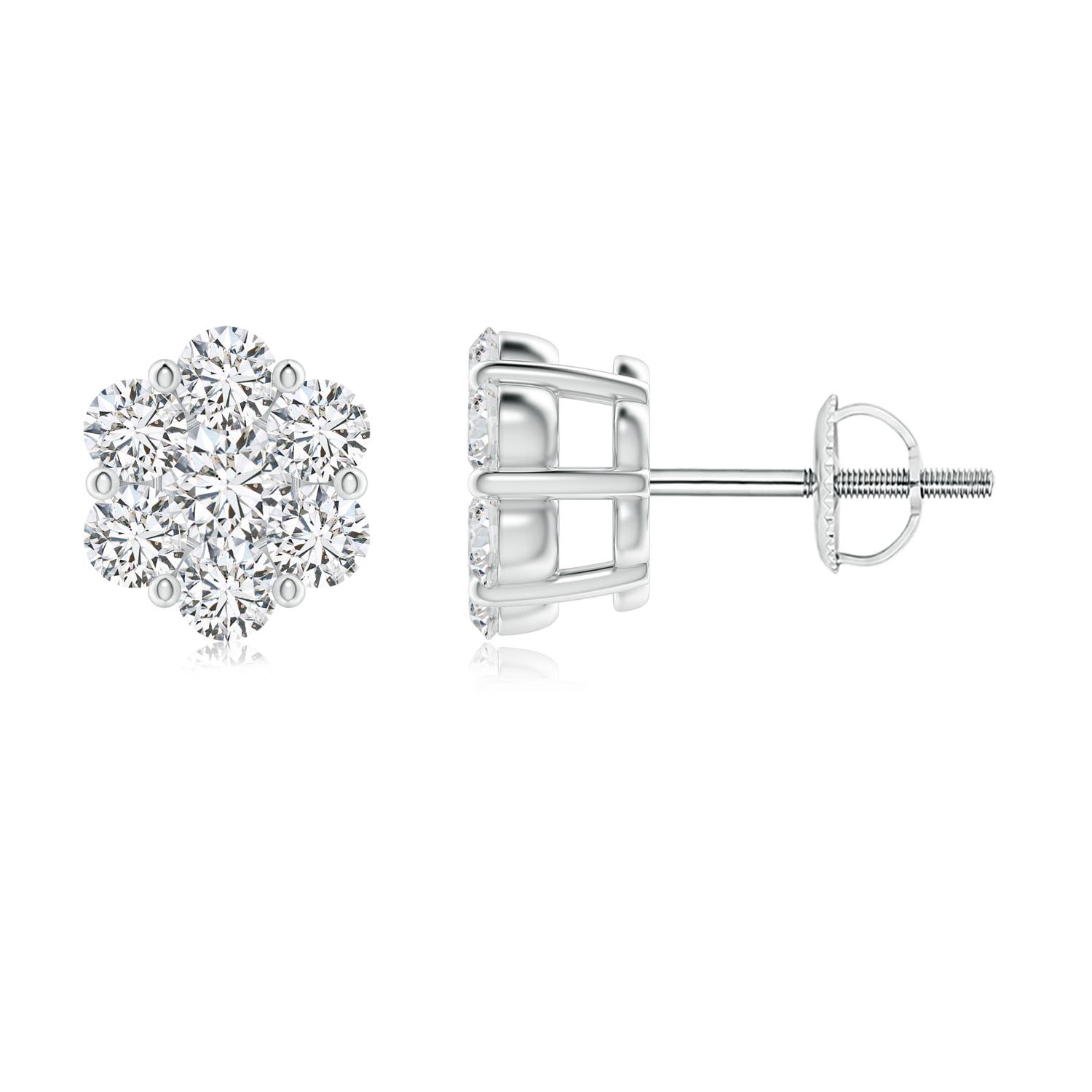H, SI2 / 1.04 CT / 14 KT White Gold