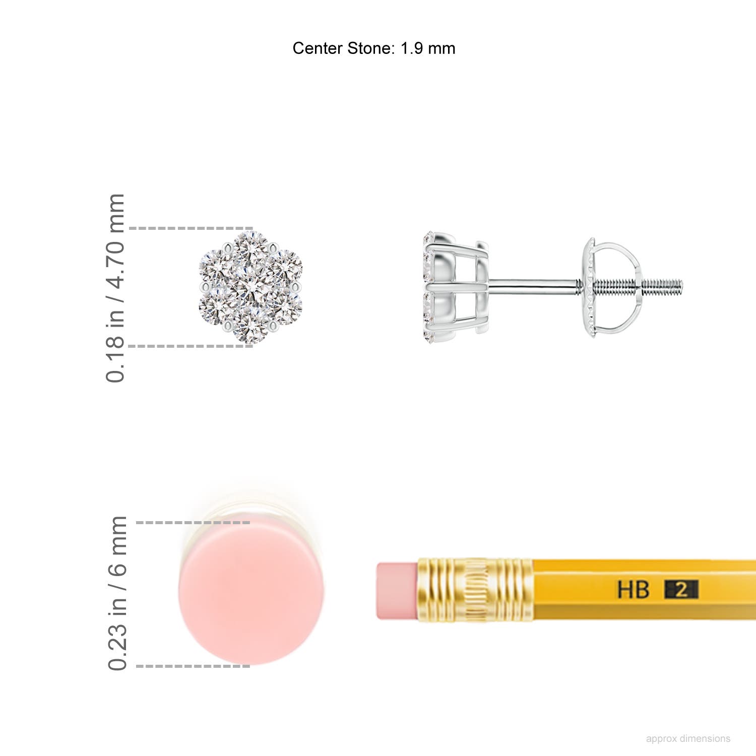 I-J, I1-I2 / 0.23 CT / 14 KT White Gold