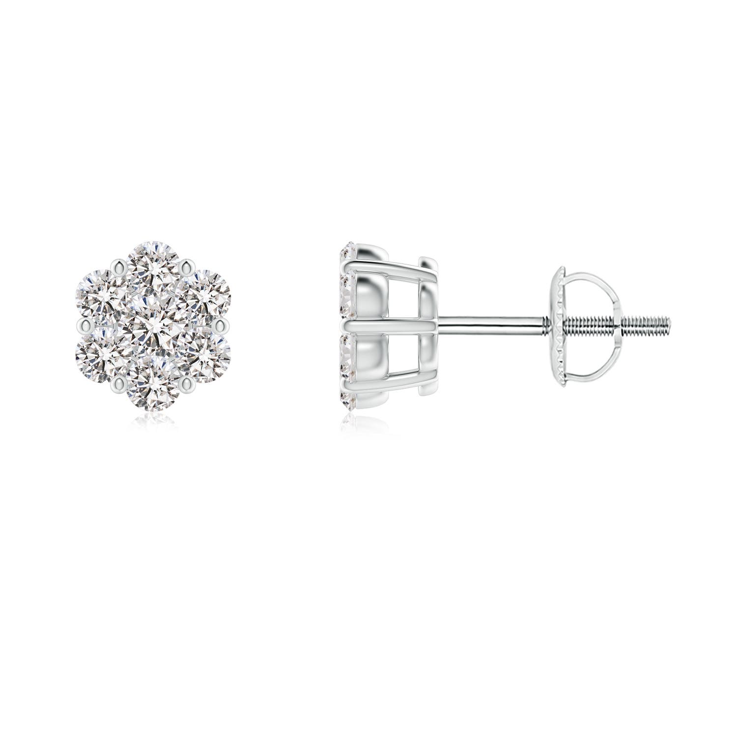 I-J, I1-I2 / 0.49 CT / 14 KT White Gold