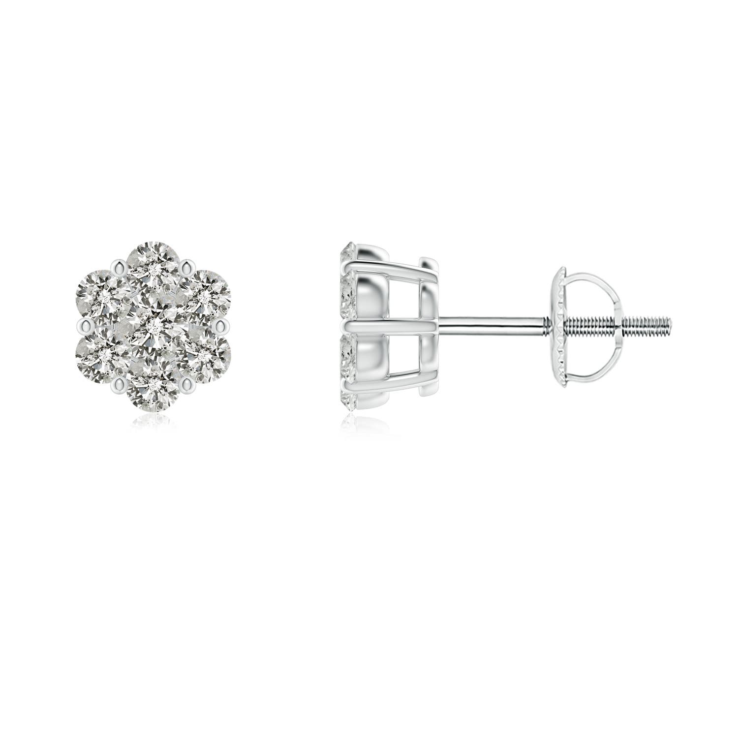 K, I3 / 0.49 CT / 14 KT White Gold