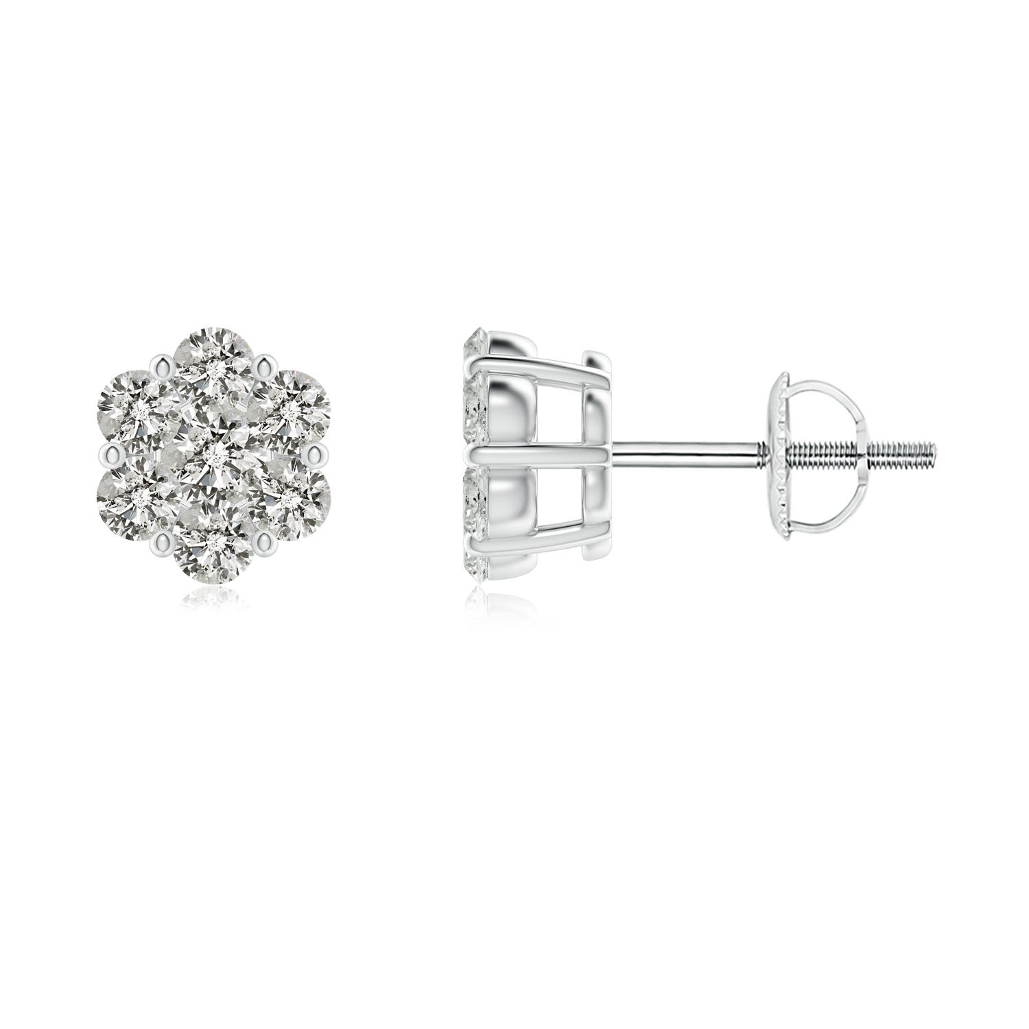 K, I3 / 0.75 CT / 14 KT White Gold