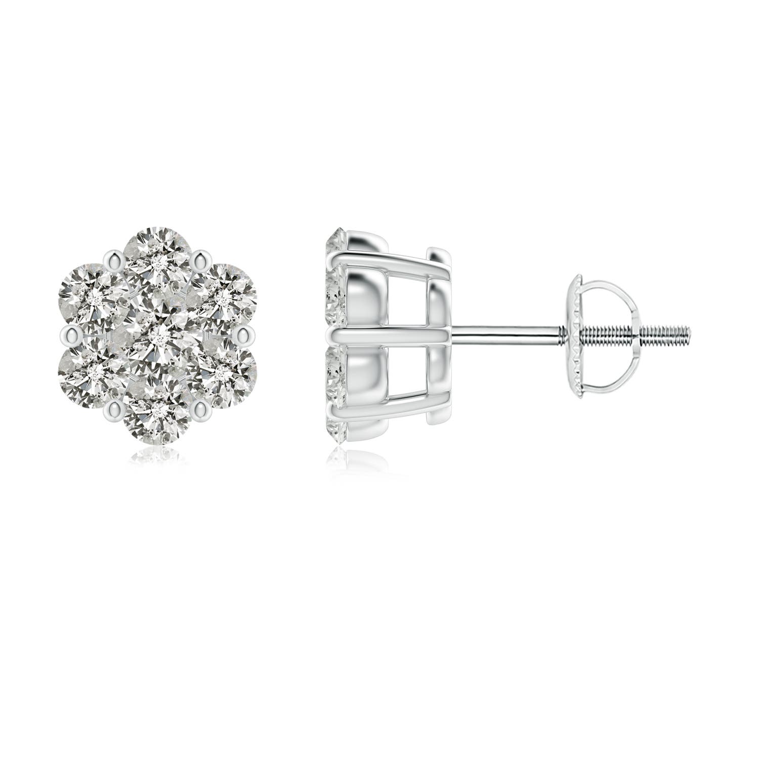 K, I3 / 1.04 CT / 14 KT White Gold