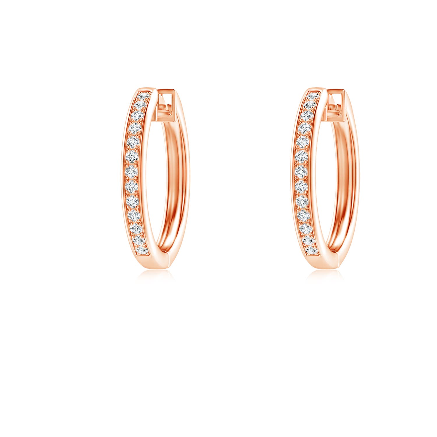 G, VS2 / 0.09 CT / 14 KT Rose Gold