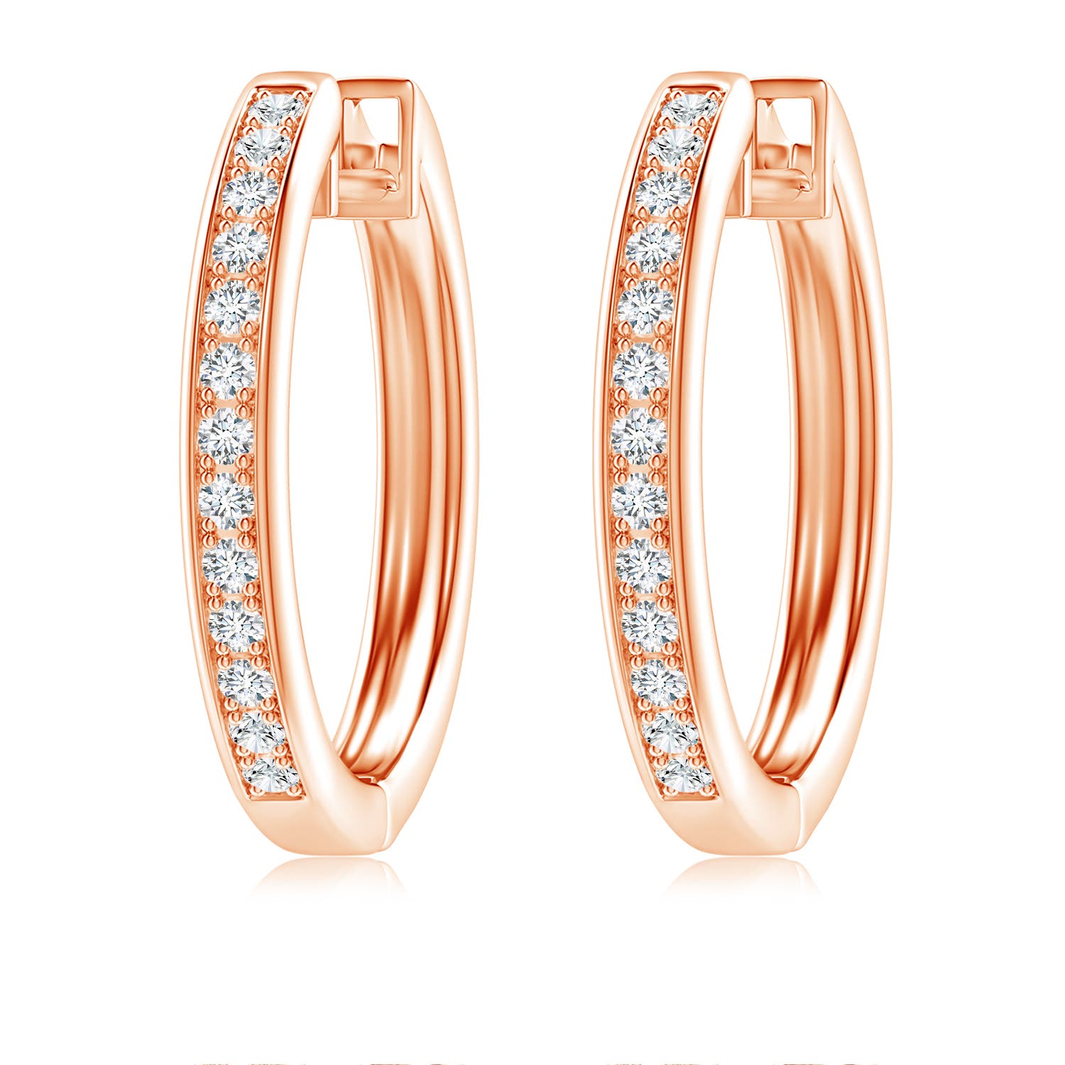 G, VS2 / 0.51 CT / 14 KT Rose Gold