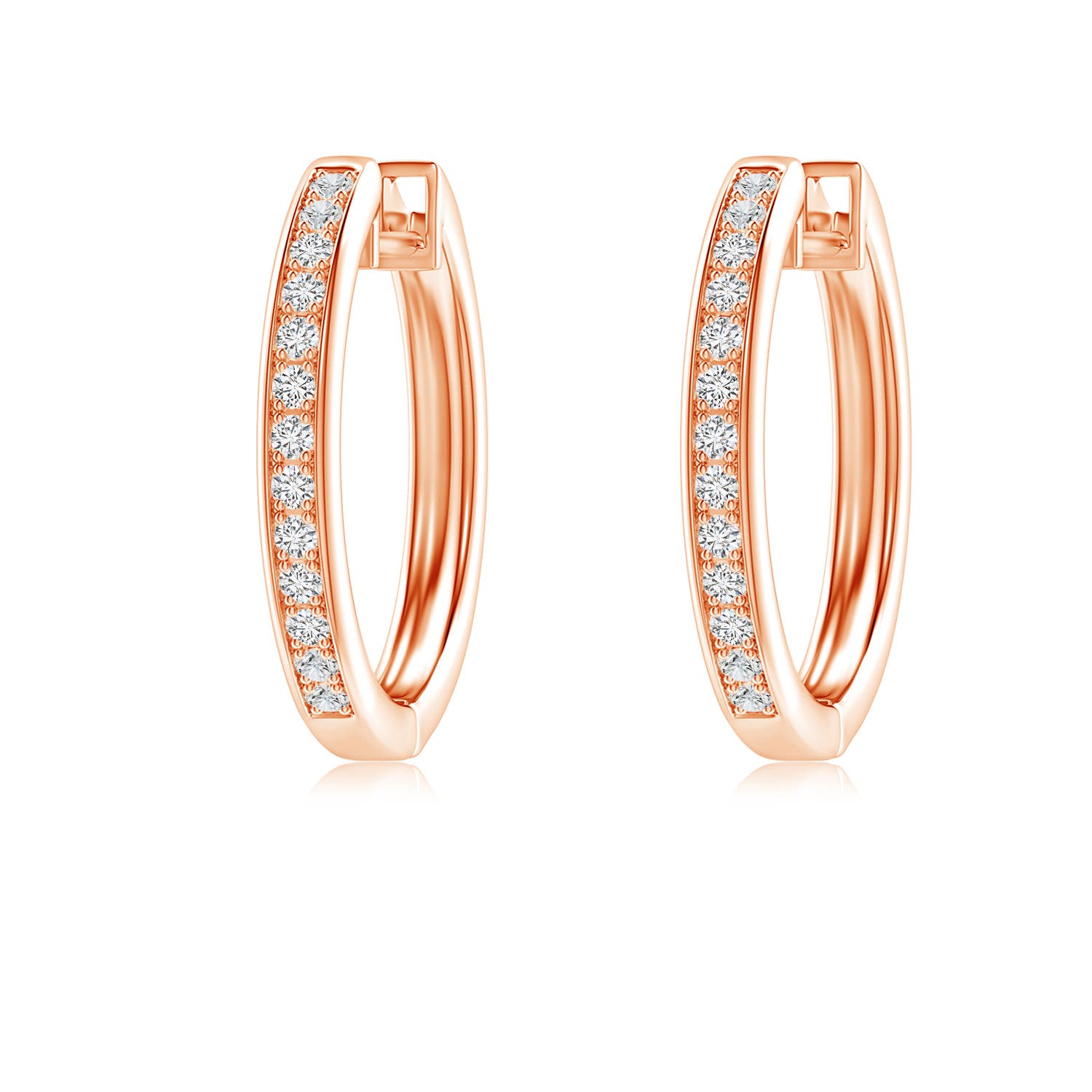 H, SI2 / 0.21 CT / 14 KT Rose Gold