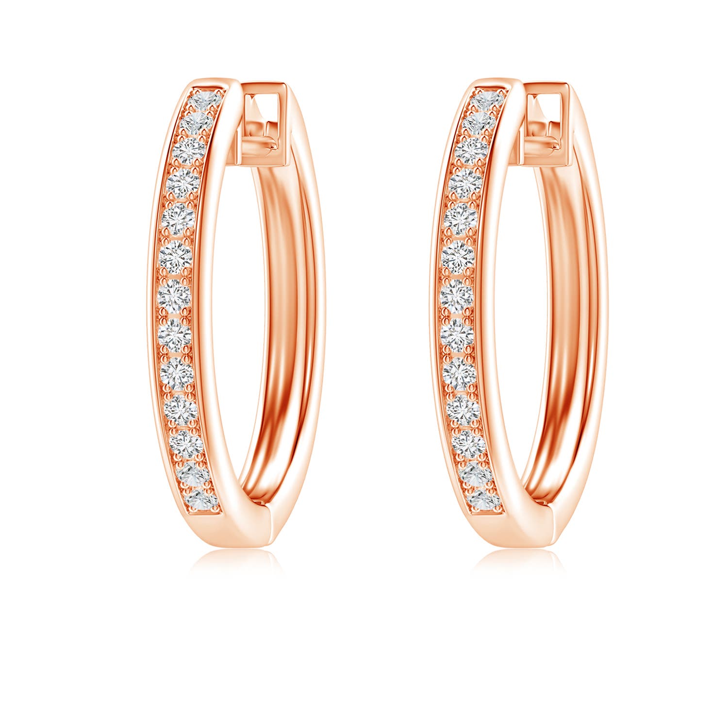 H, SI2 / 0.34 CT / 14 KT Rose Gold