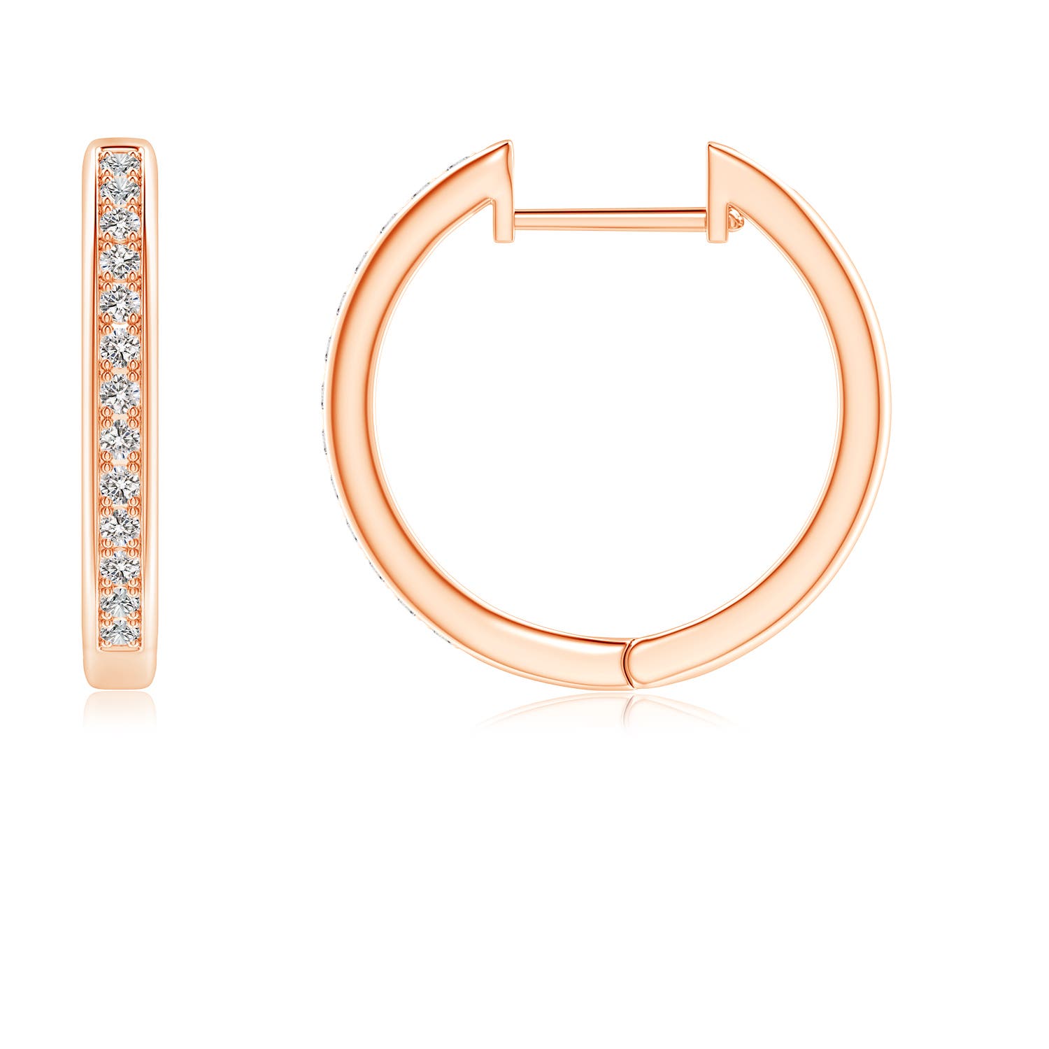 I-J, I1-I2 / 0.21 CT / 14 KT Rose Gold