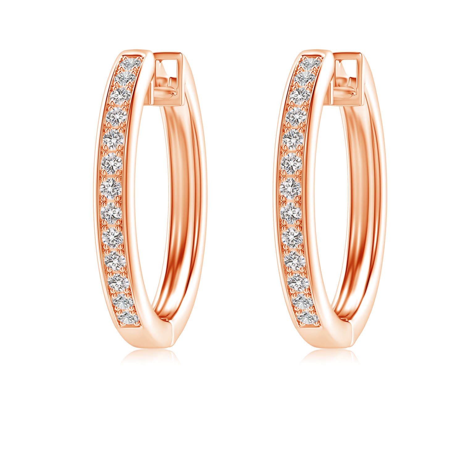 I-J, I1-I2 / 0.34 CT / 14 KT Rose Gold