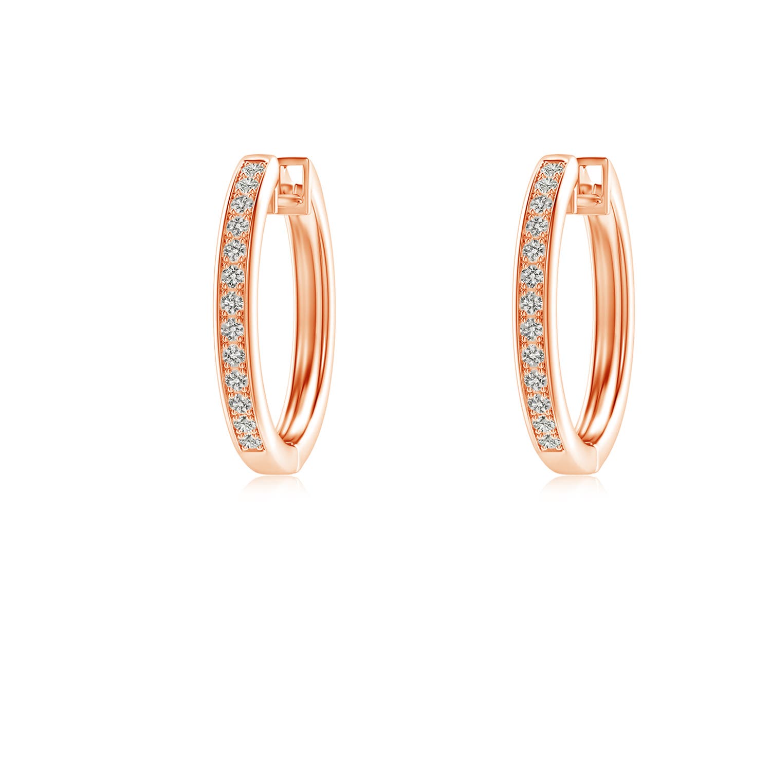 K, I3 / 0.09 CT / 14 KT Rose Gold