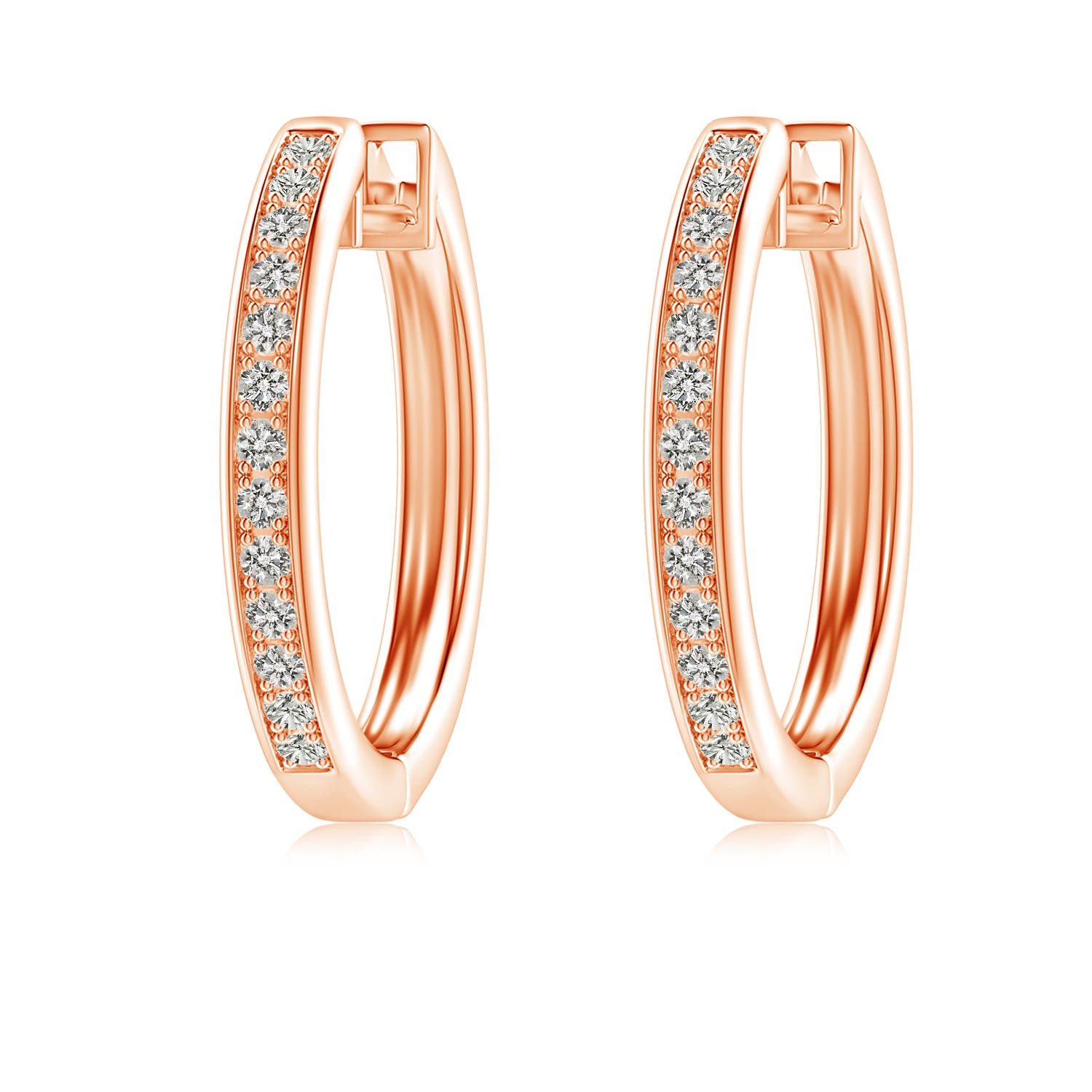 K, I3 / 0.34 CT / 14 KT Rose Gold