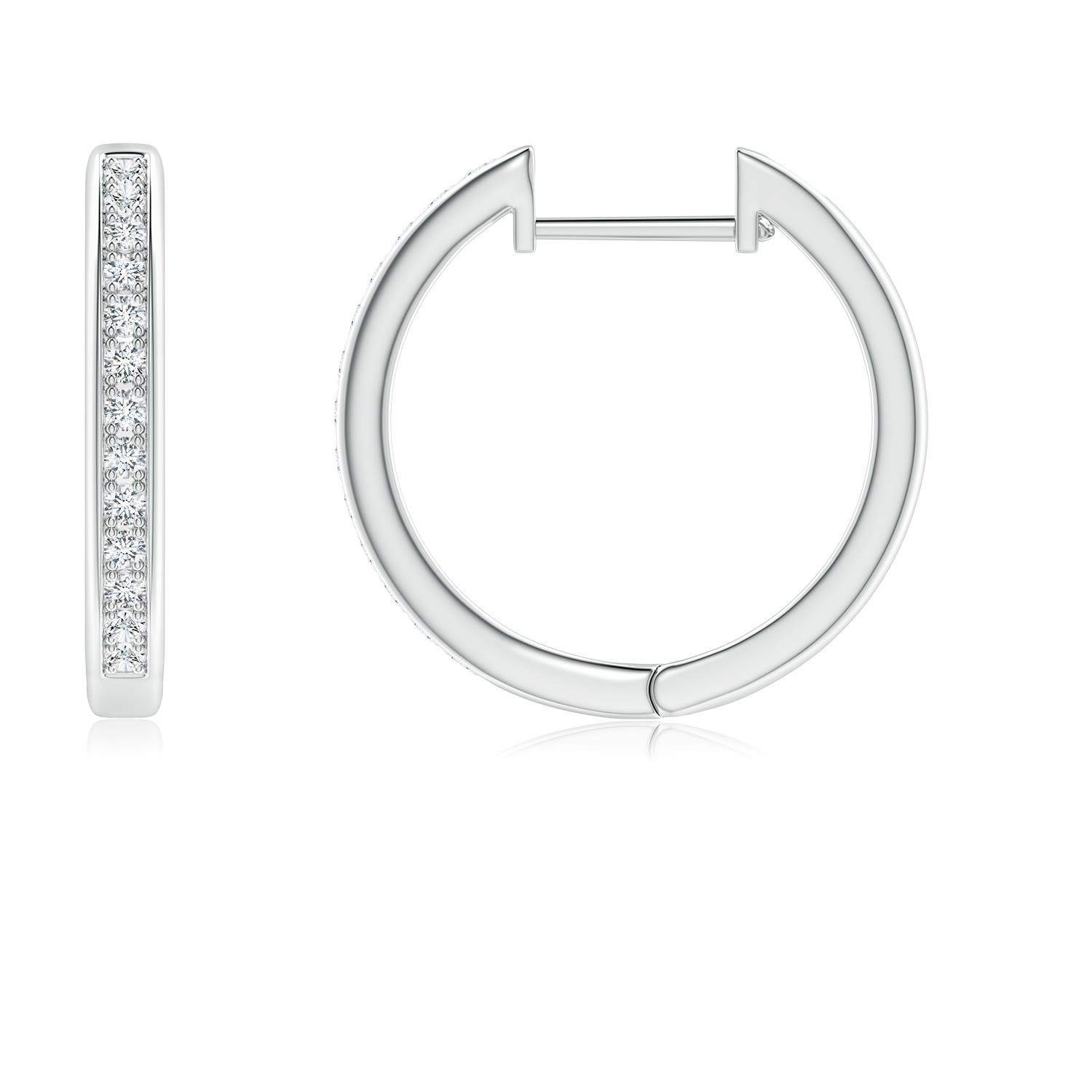 G, VS2 / 0.21 CT / 14 KT White Gold