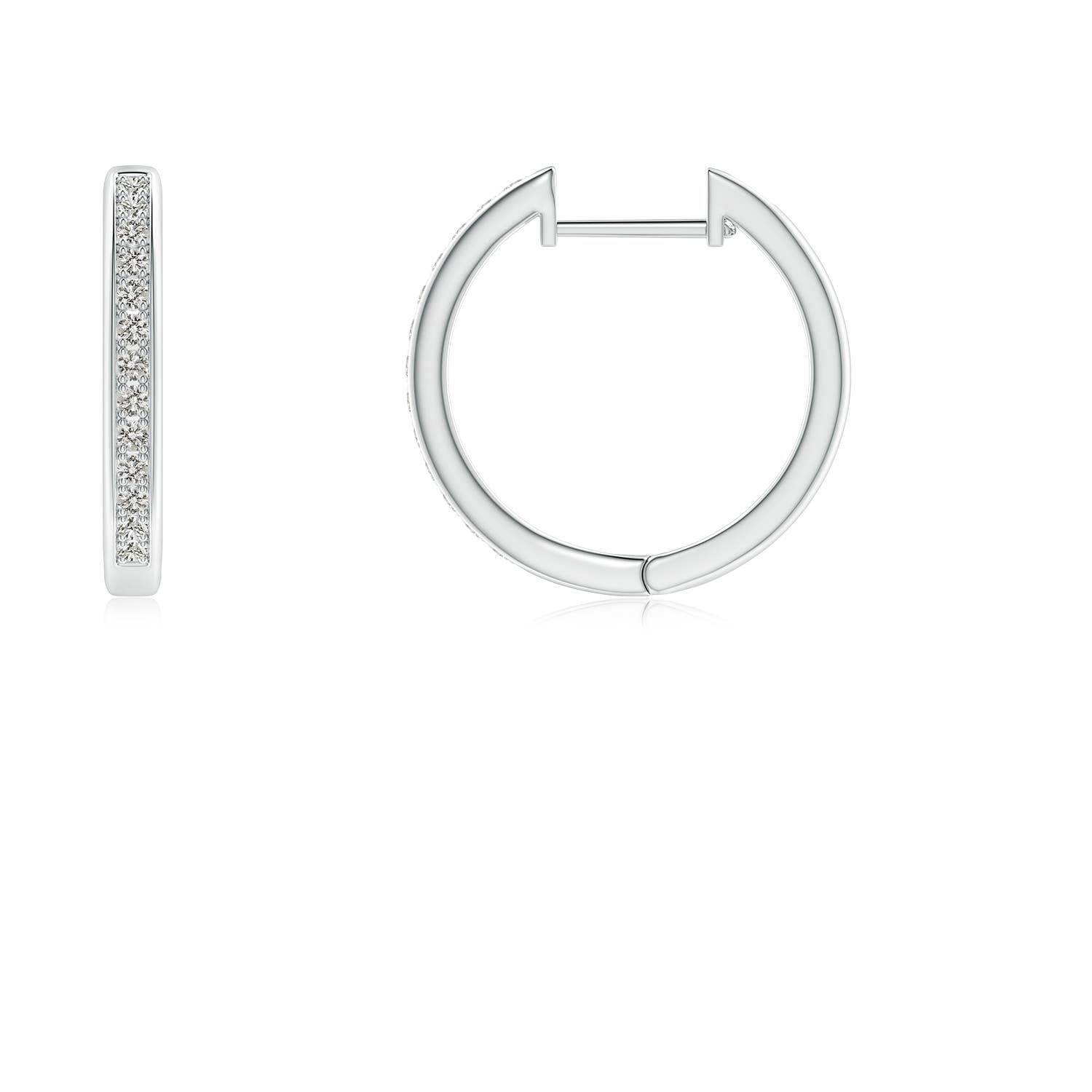 K, I3 / 0.09 CT / 14 KT White Gold