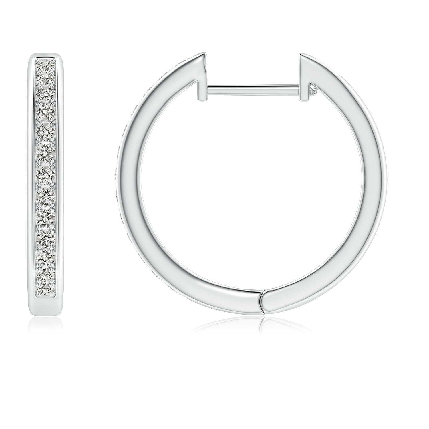 K, I3 / 0.34 CT / 14 KT White Gold