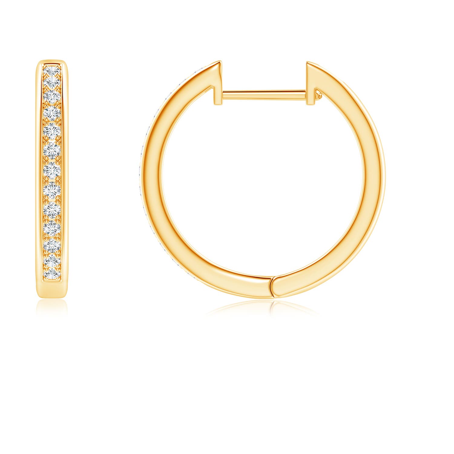 G, VS2 / 0.21 CT / 14 KT Yellow Gold