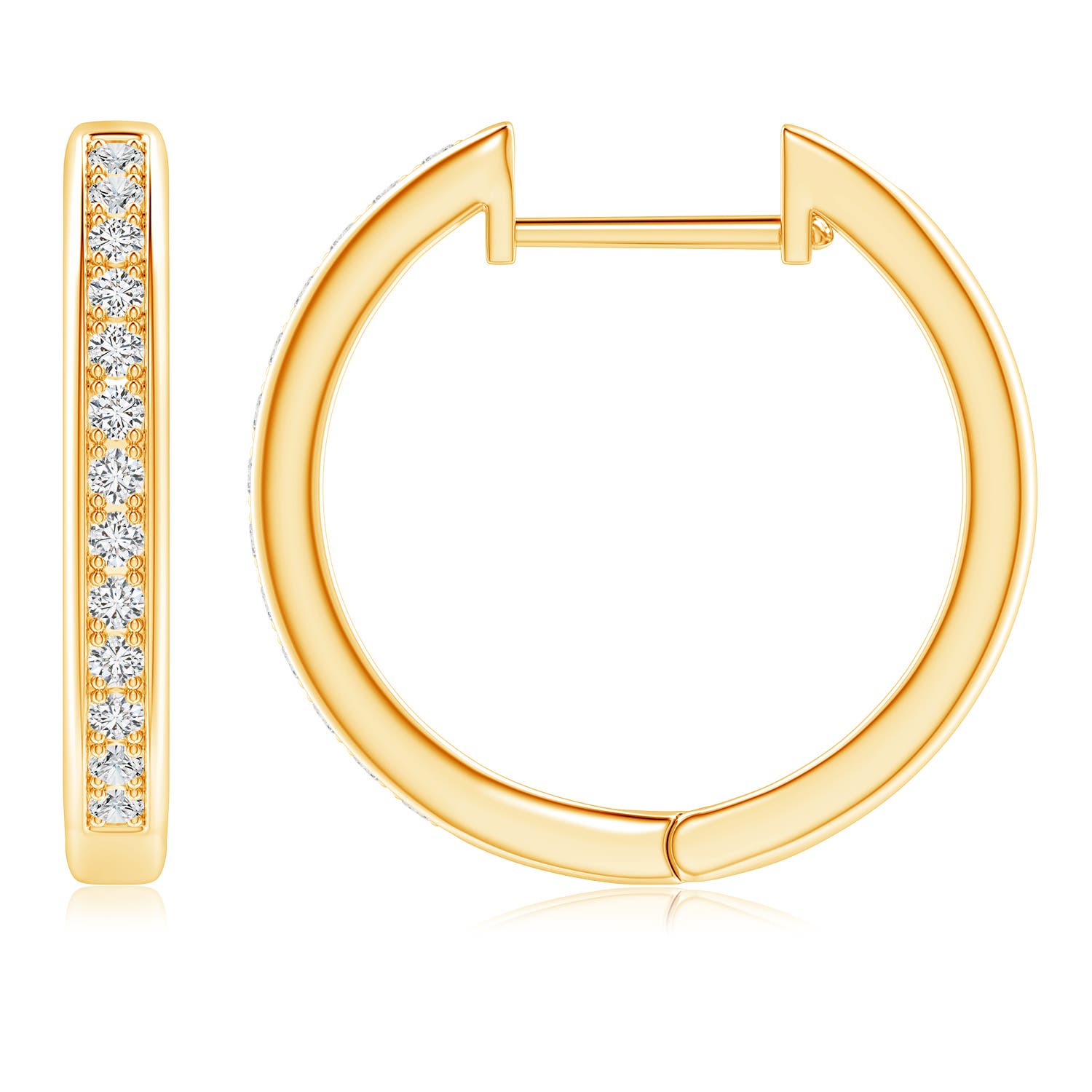 H, SI2 / 0.51 CT / 14 KT Yellow Gold