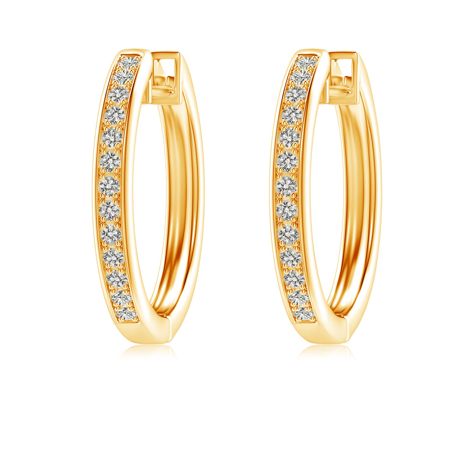 K, I3 / 0.34 CT / 14 KT Yellow Gold