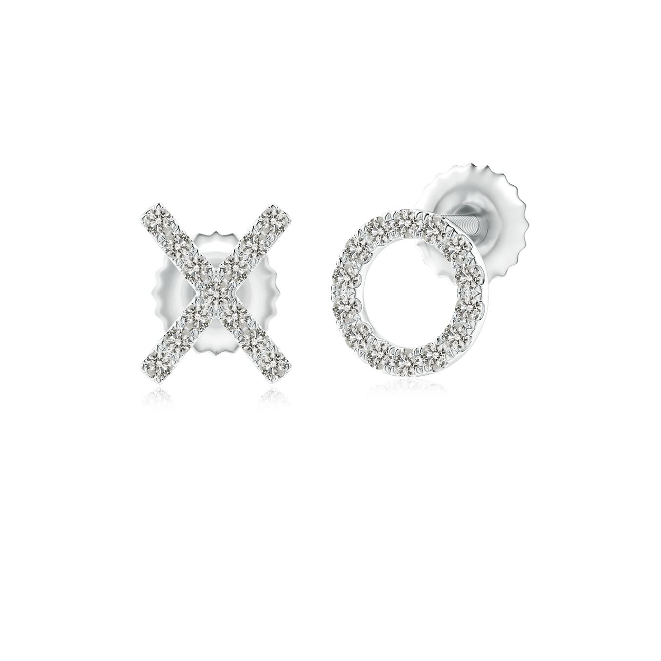 K, I3 / 0.09 CT / 14 KT White Gold