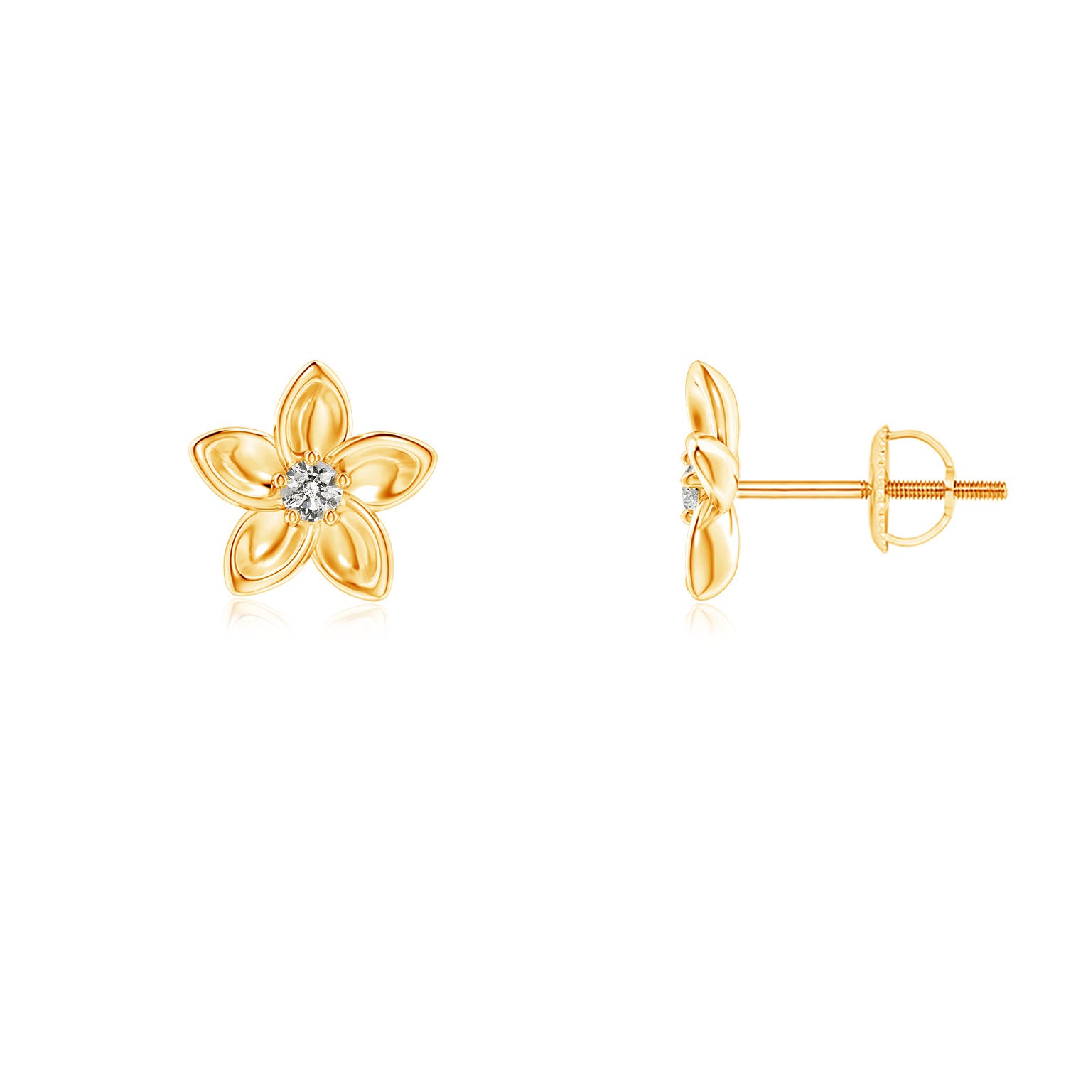 K, I3 / 0.07 CT / 14 KT Yellow Gold