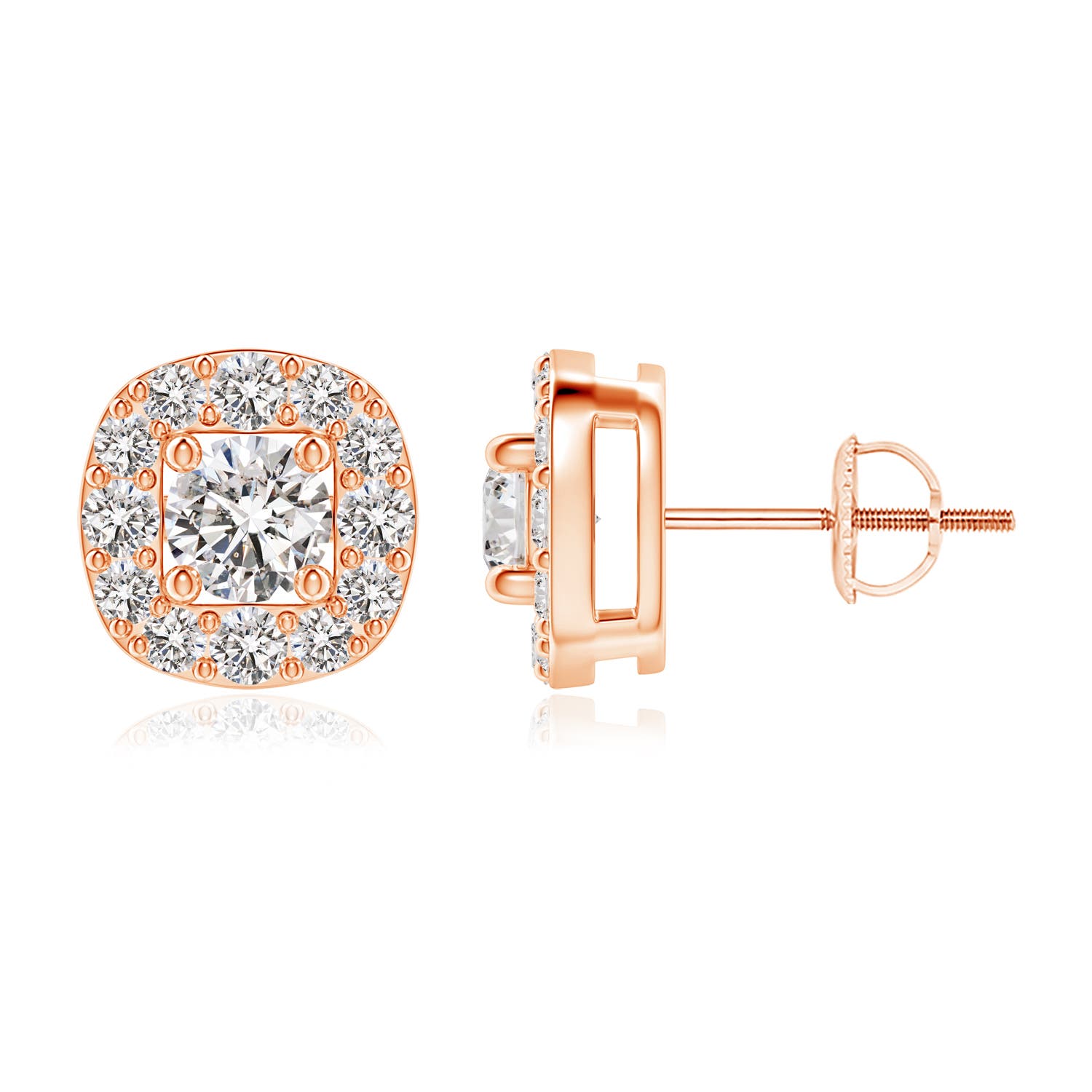 I-J, I1-I2 / 1.02 CT / 14 KT Rose Gold