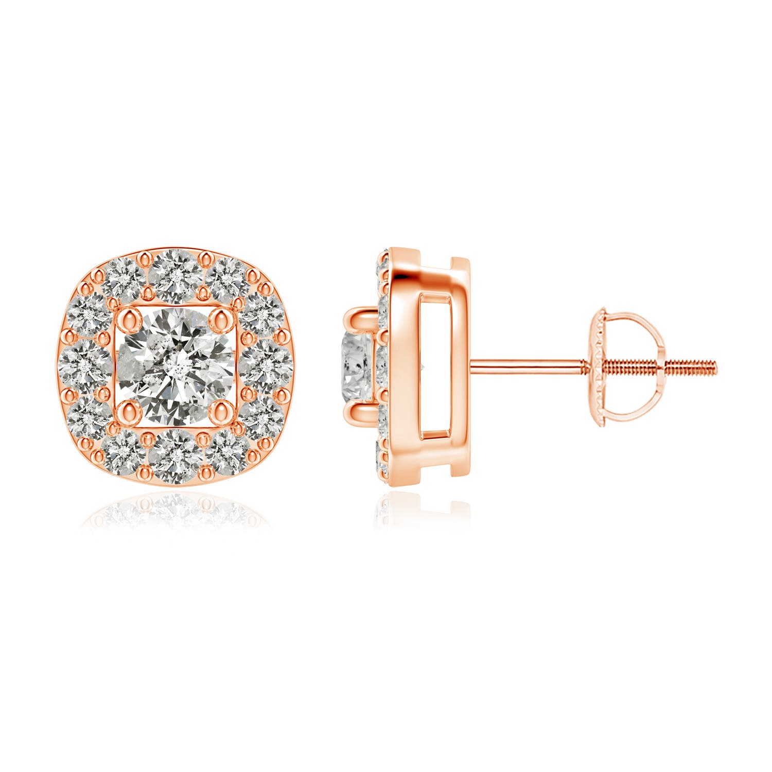 K, I3 / 1.02 CT / 14 KT Rose Gold