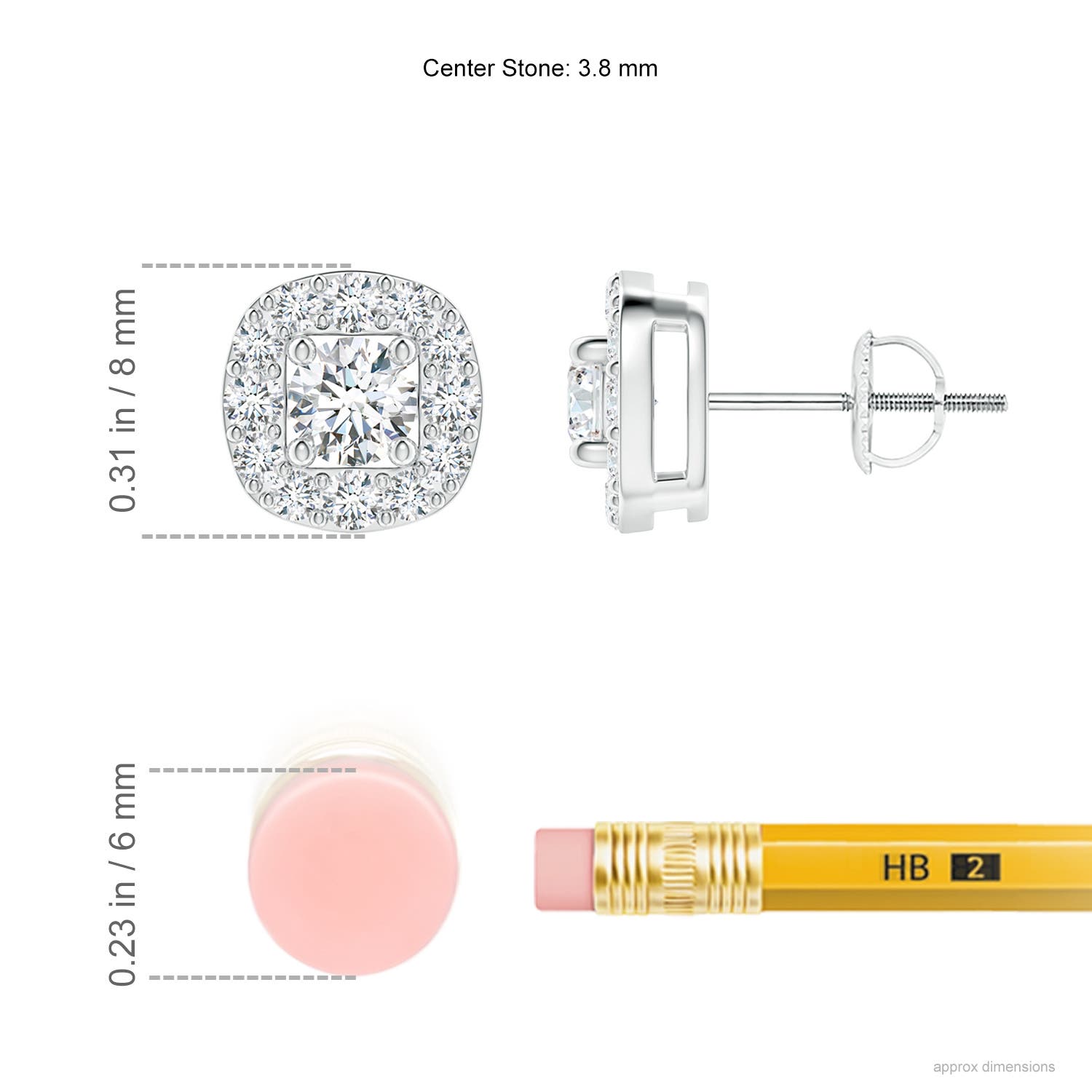 G, VS2 / 0.75 CT / 14 KT White Gold