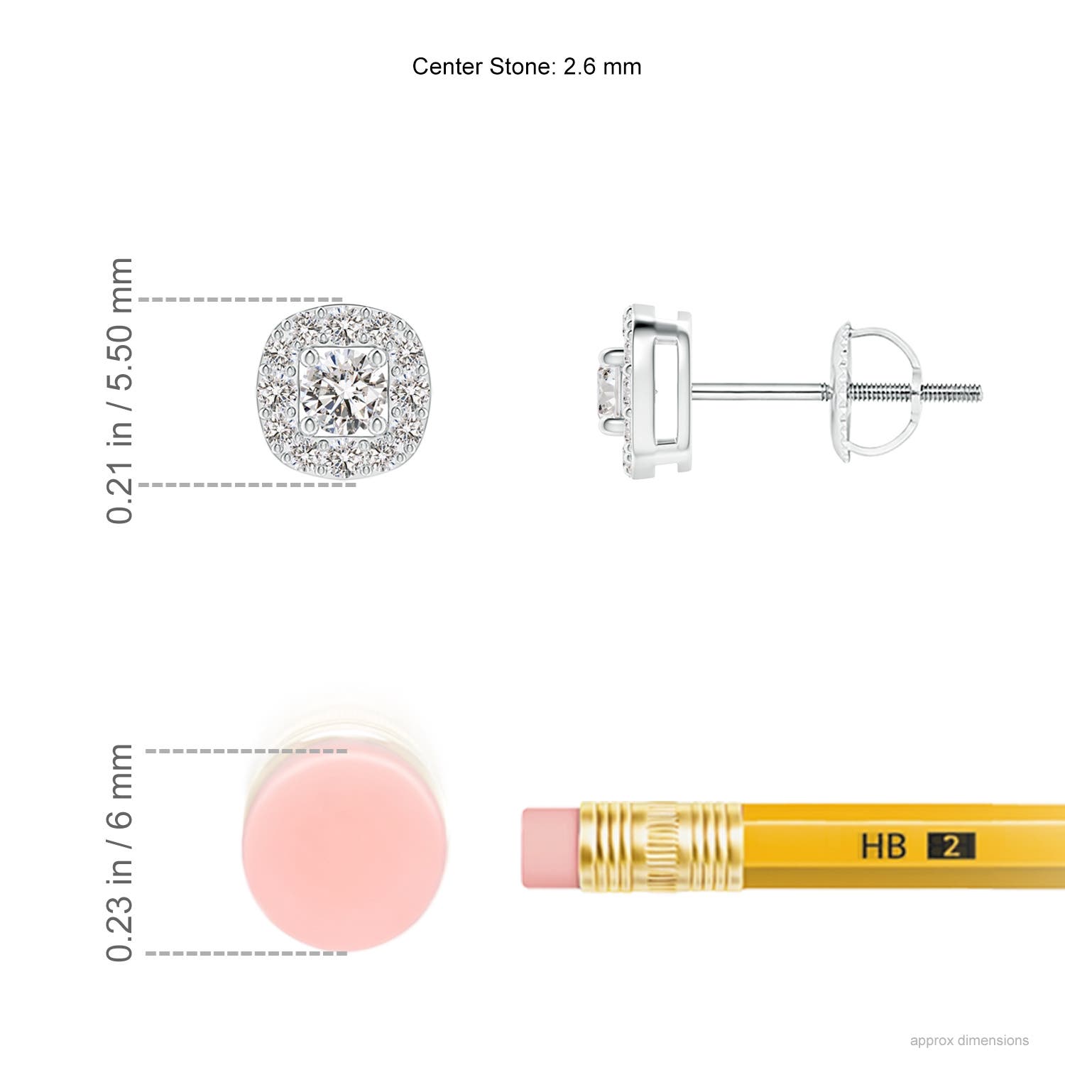 I-J, I1-I2 / 0.25 CT / 14 KT White Gold