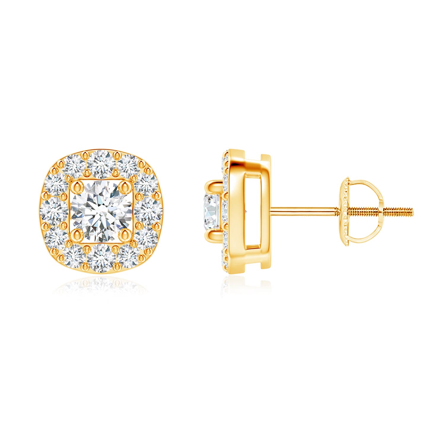 G, VS2 / 0.75 CT / 14 KT Yellow Gold