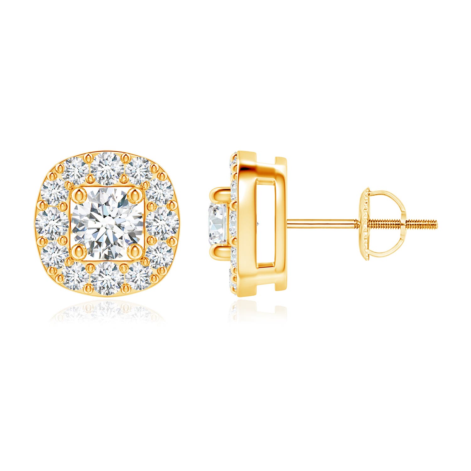 G, VS2 / 1.02 CT / 14 KT Yellow Gold