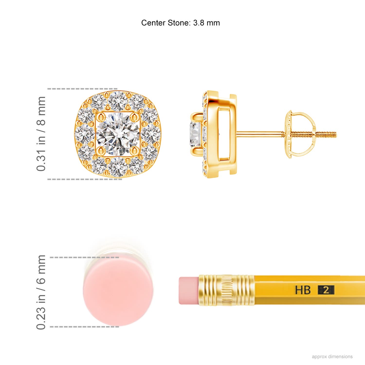 I-J, I1-I2 / 0.75 CT / 14 KT Yellow Gold