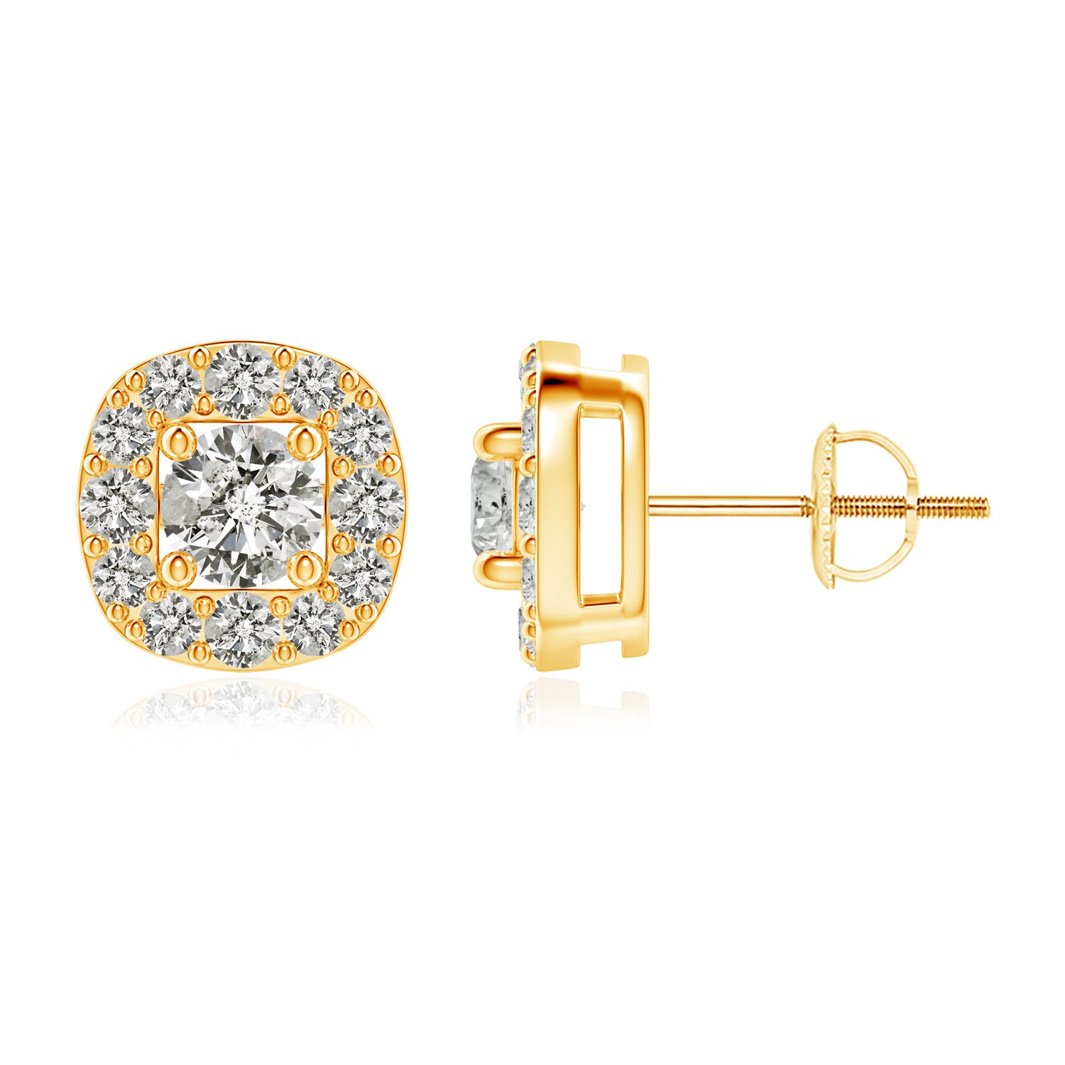 K, I3 / 1.02 CT / 14 KT Yellow Gold