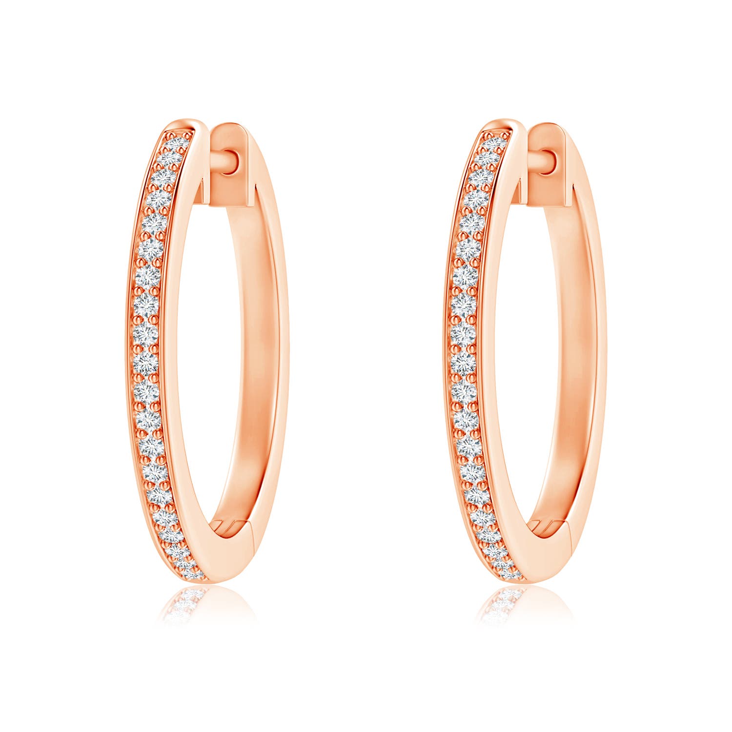 G, VS2 / 0.32 CT / 14 KT Rose Gold