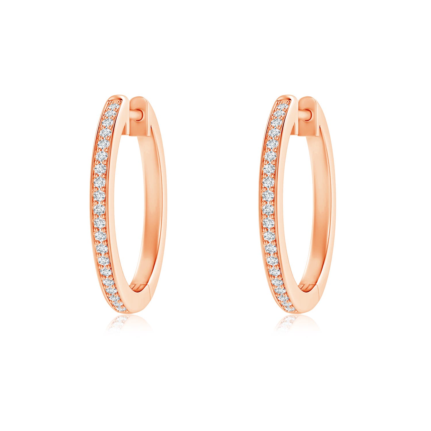 G, VS2 / 0.2 CT / 14 KT Rose Gold