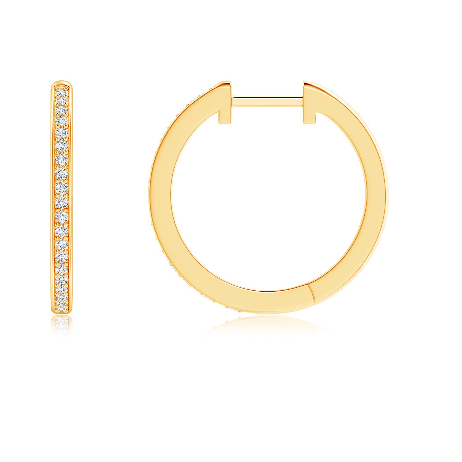 G, VS2 / 0.2 CT / 14 KT Yellow Gold