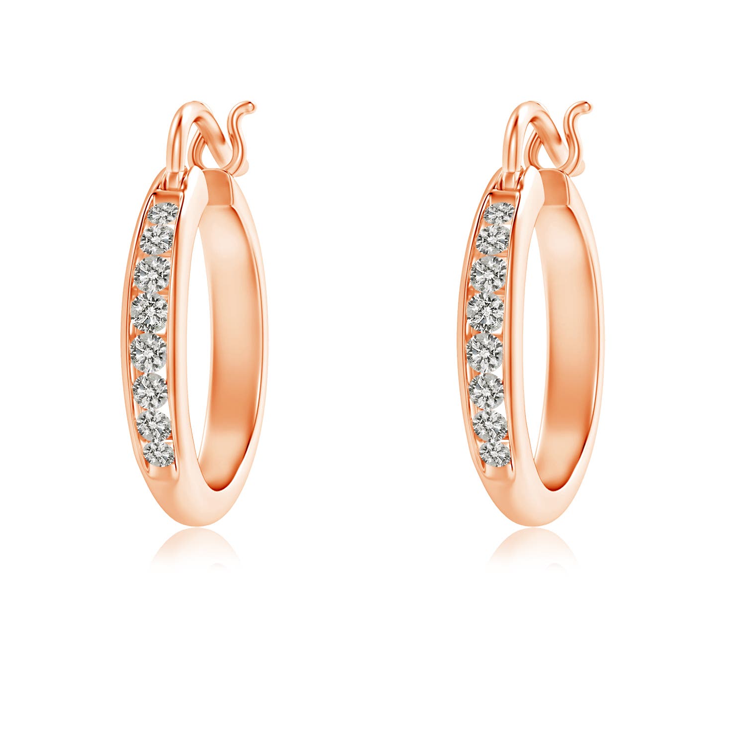 K, I3 / 0.25 CT / 14 KT Rose Gold